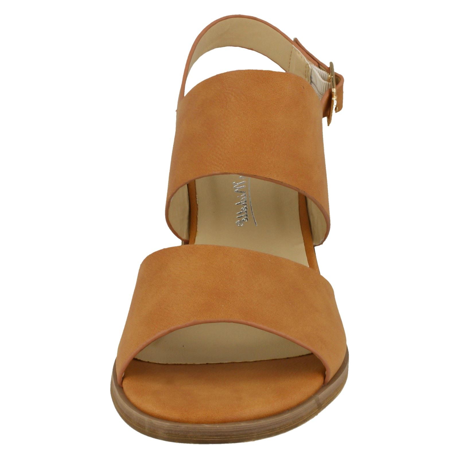 Ladies Anne Michelle Ankle Strap Casual Sandals With A Buckle Fastened Strap - Picture 15 of 28
