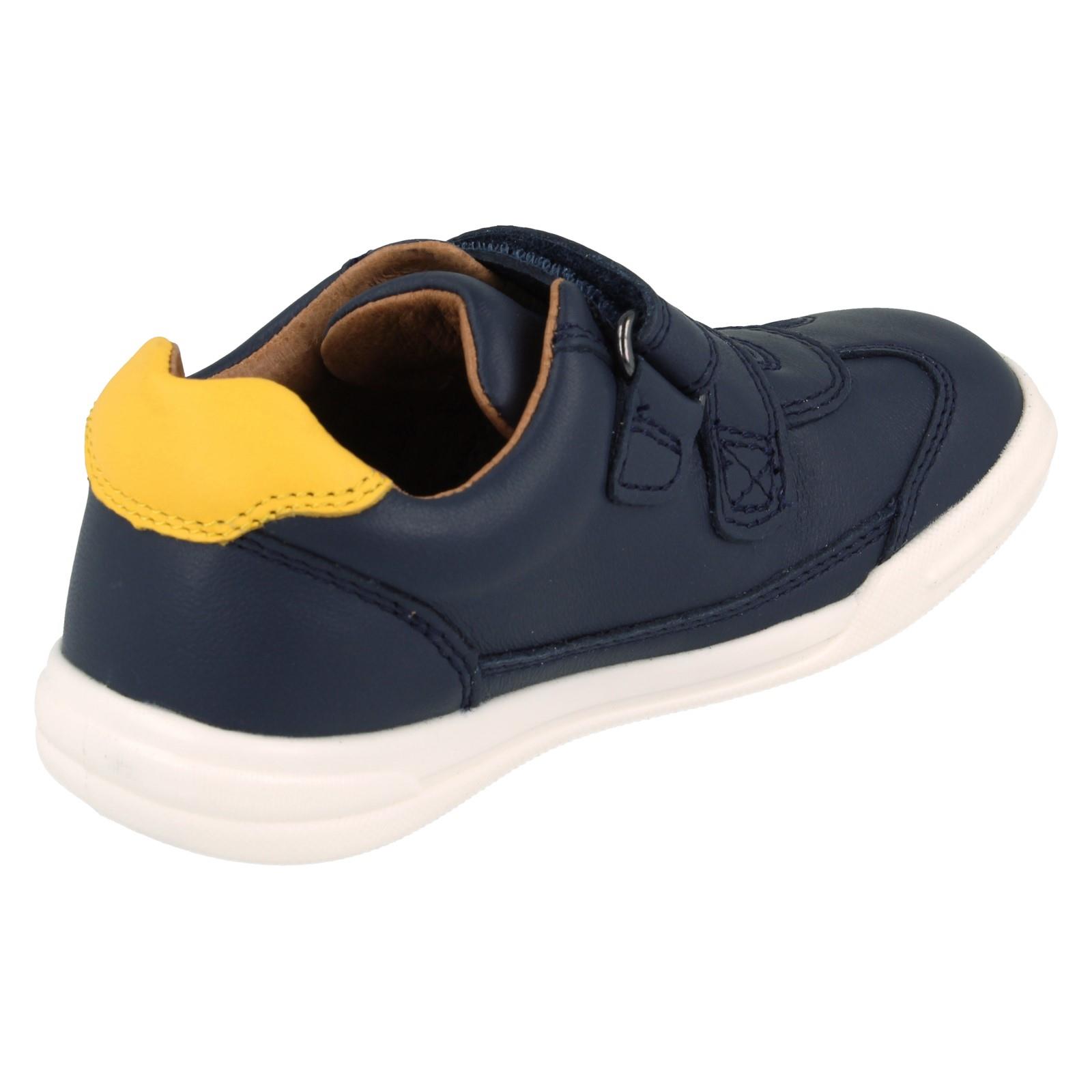 Boys Startrite Leather Dual Strap Smart Casual Everyday Shoes Roundabout - Picture 7 of 10