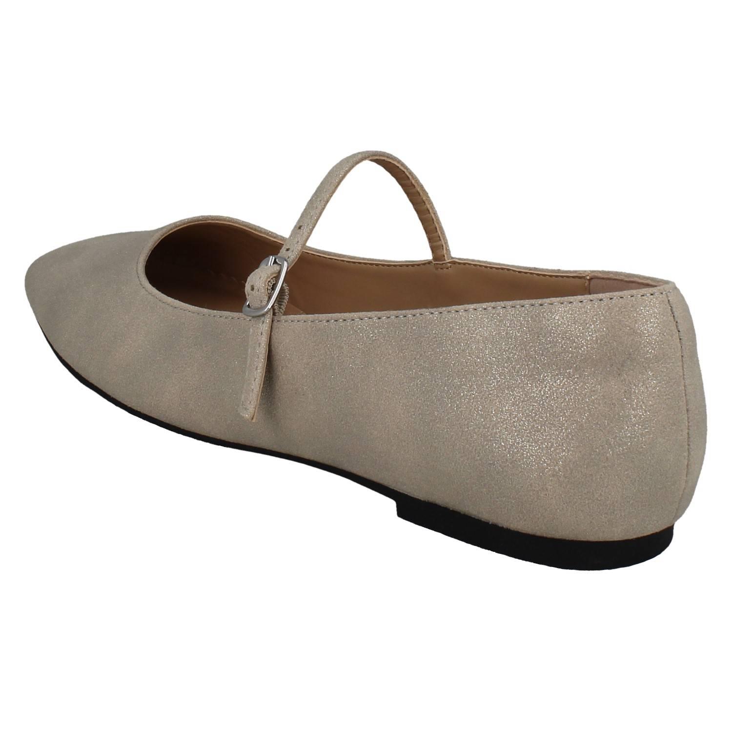 Bailarinas De Dama Clarks Con Punta Cuadrada De Textil Y Hebilla *Emelina Gem* - Imagen 13 de 19