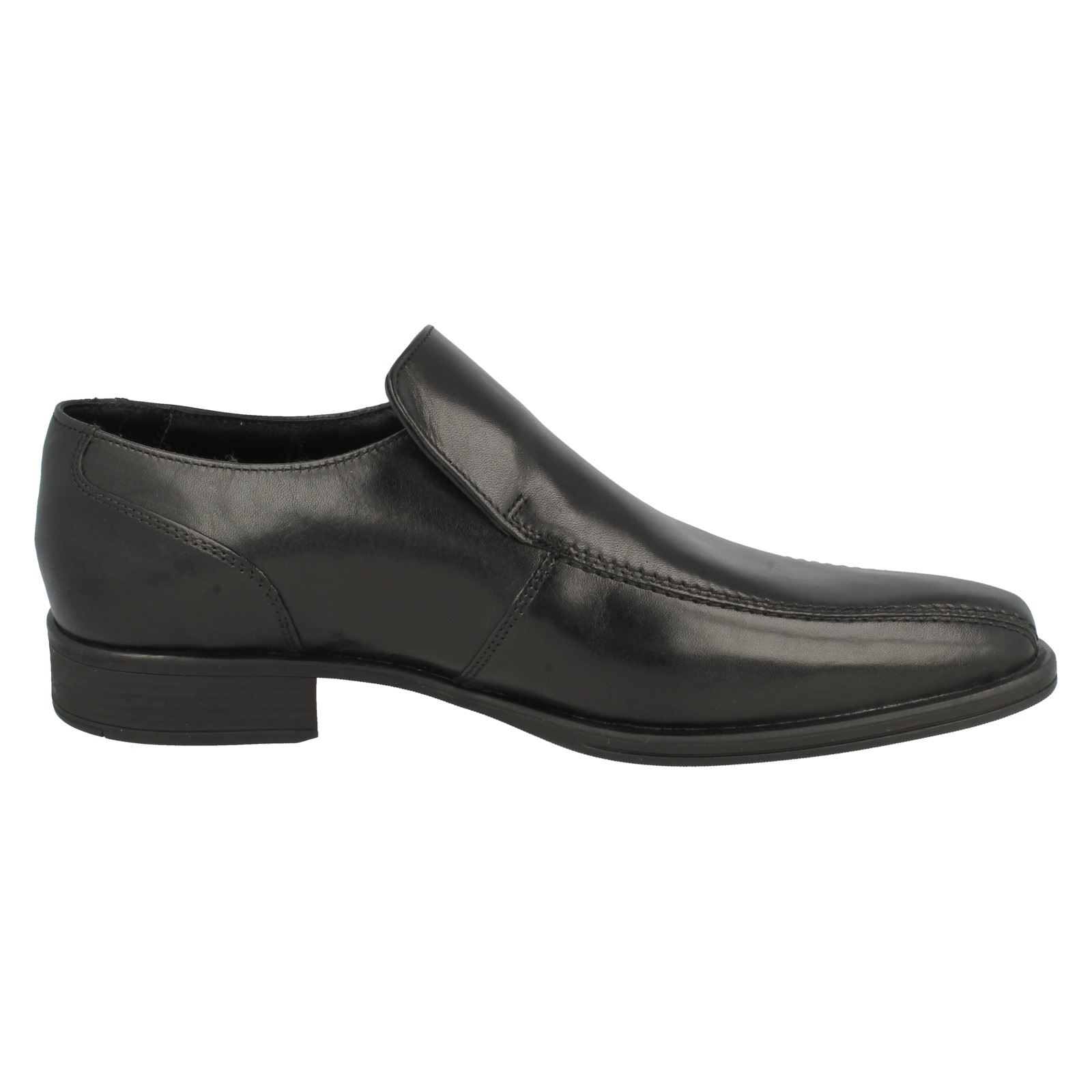 Da Uomo Clarks Formali Infilare Scarpe Flenk Step