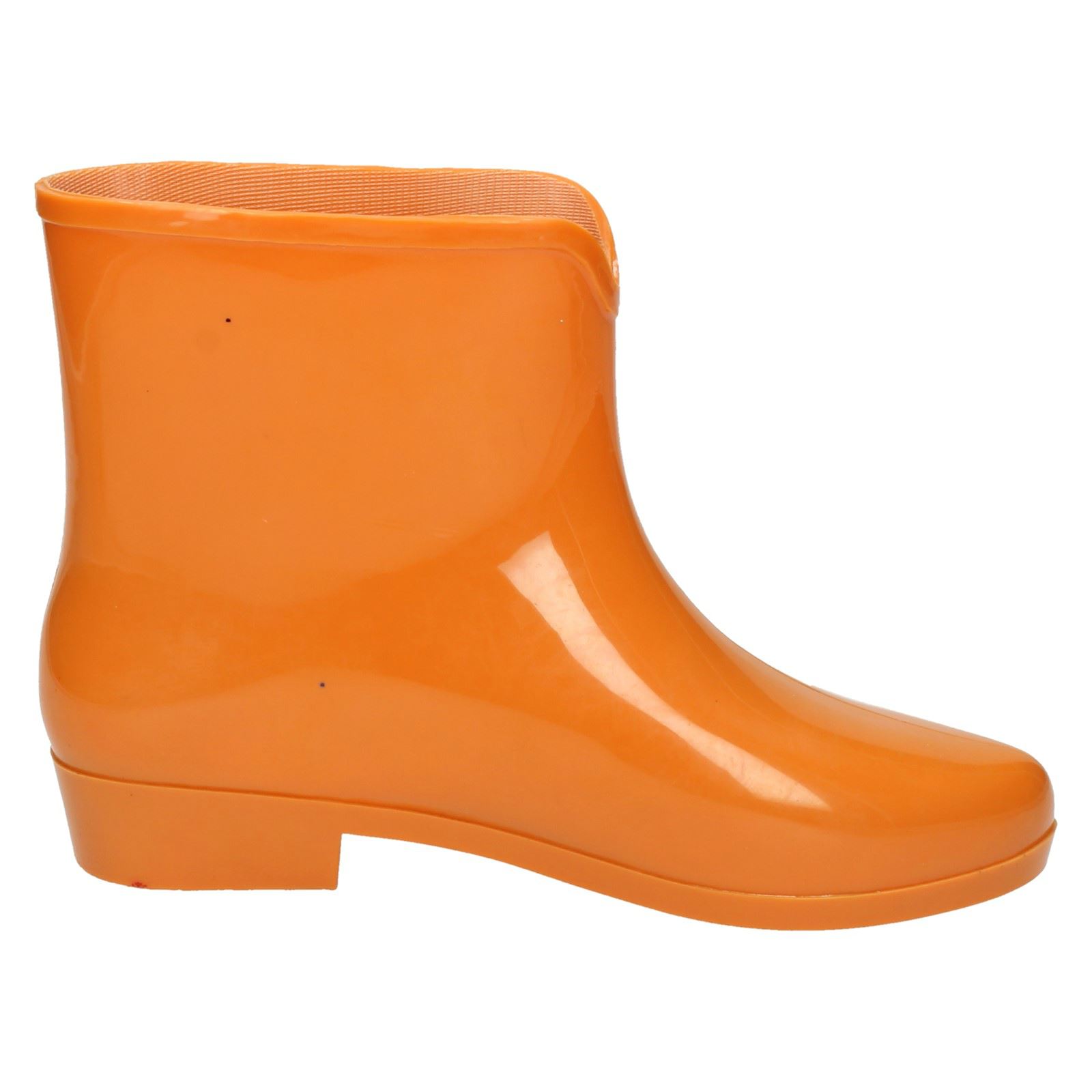 Ladies Spot On Tied Bow Detail Ankle 'Wellington Boots' - Picture 25 of 46