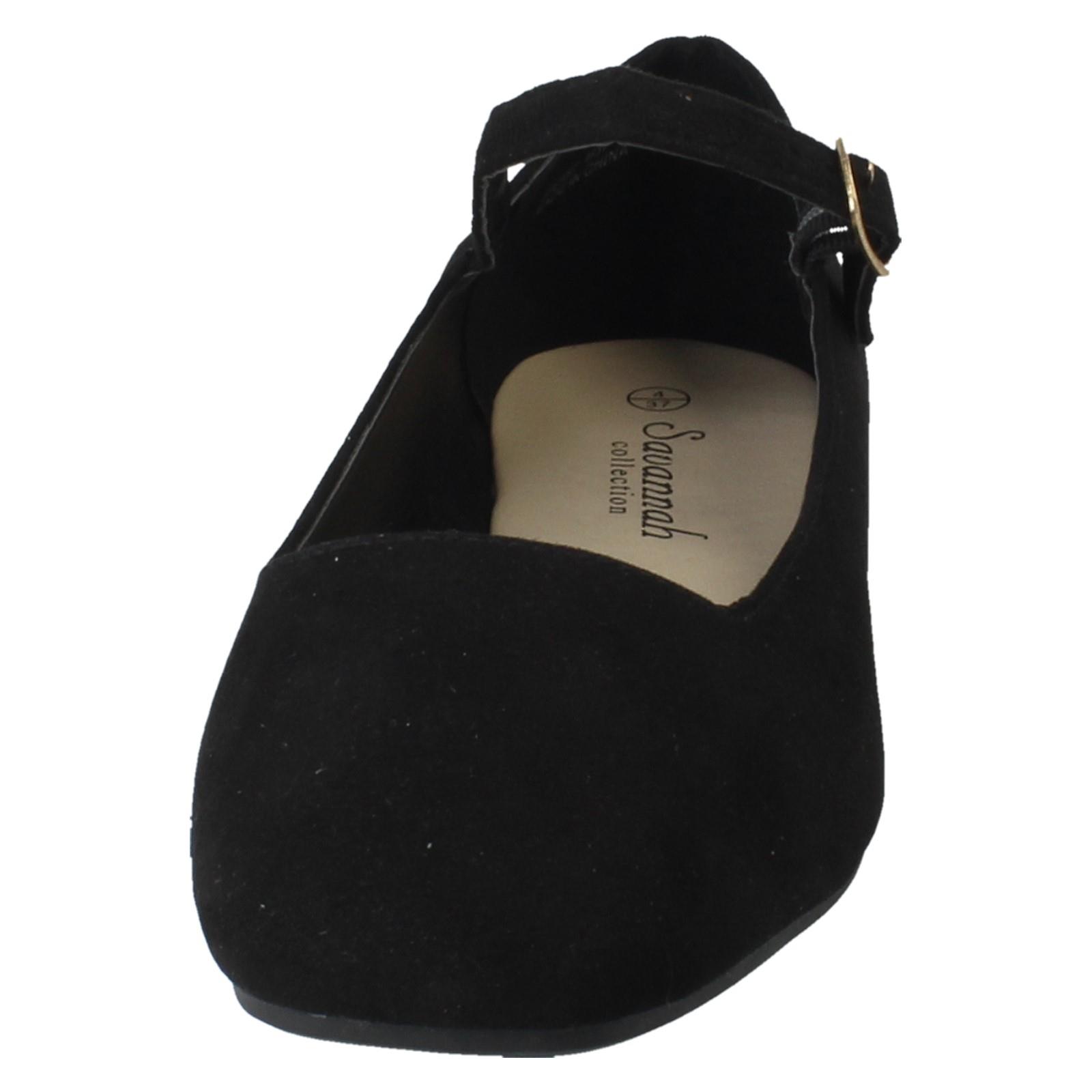 Flache elegante Mary Jane Damenschuhe Savannah mit Schnallenverschluss "F8R0587" - Bild 9 von 28