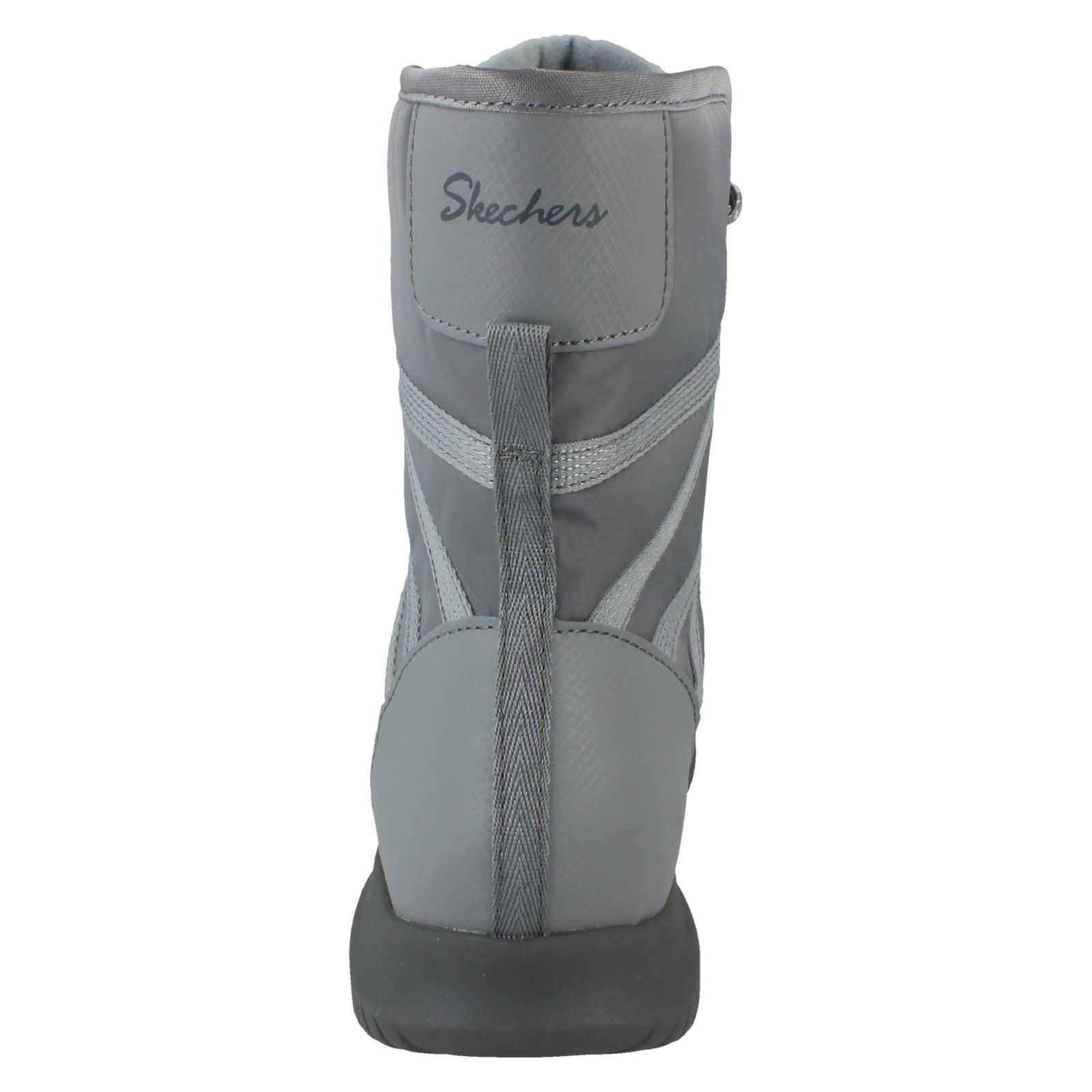 Ladies Skechers Warm Tech Memory Foam Boots Ultra Flex 'Cold Out' 44345 - Bild 5 von 10