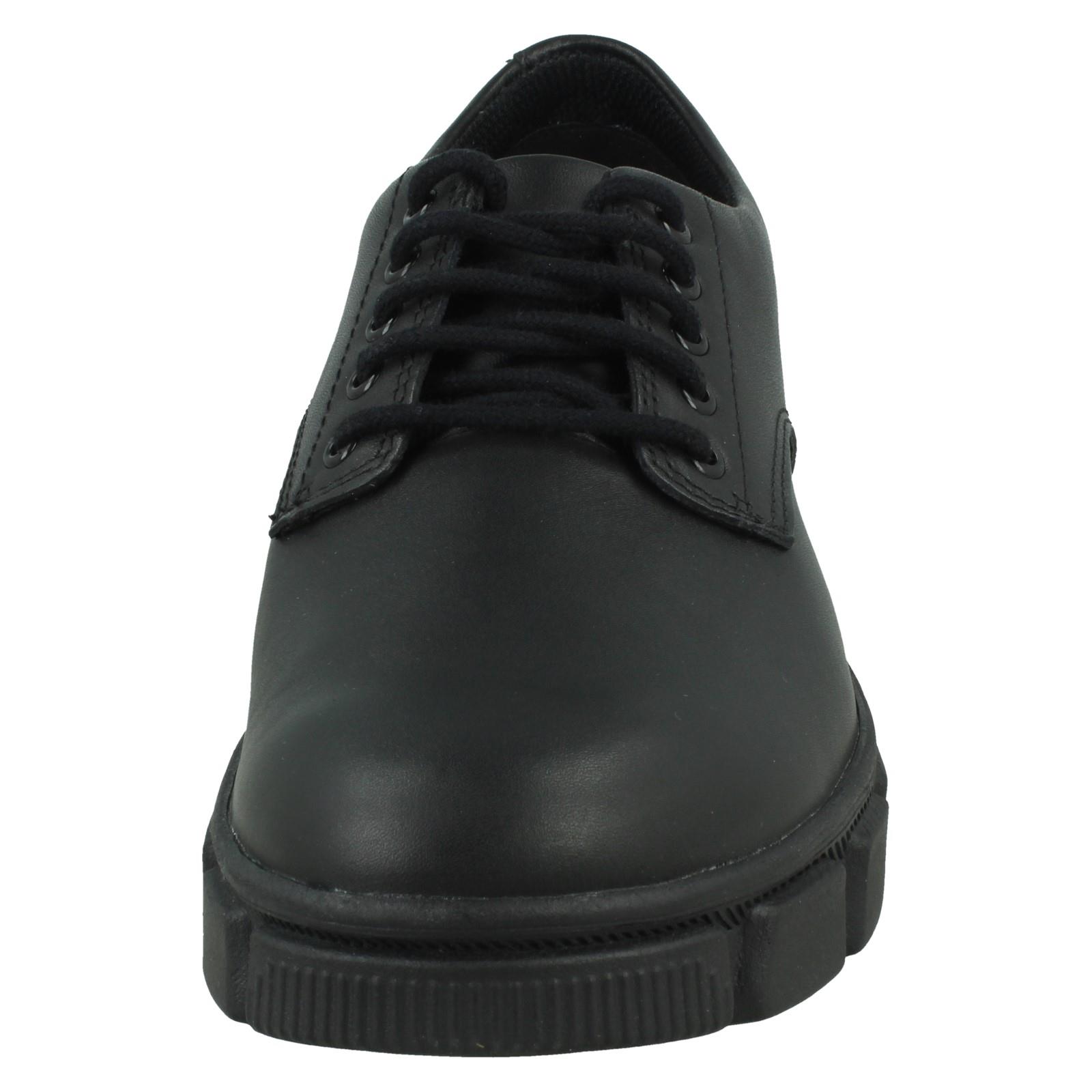 Senior Girls Clarks Leather Chunky Sole School Shoes Evyn Lace Y - Picture 9 of 19