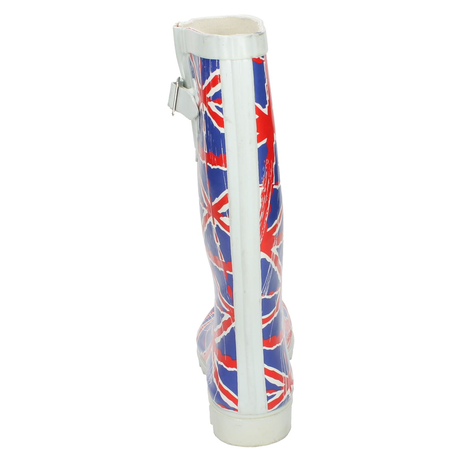 Ladies Spot On British Flag Design 'Wellington Boots' - Picture 5 of 10