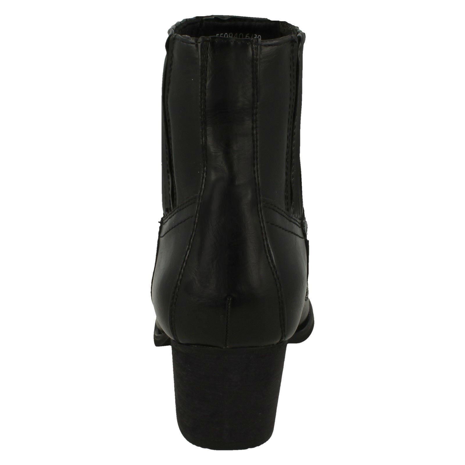 Botas al tobillo sin cordones para damas - Imagen 5 de 19