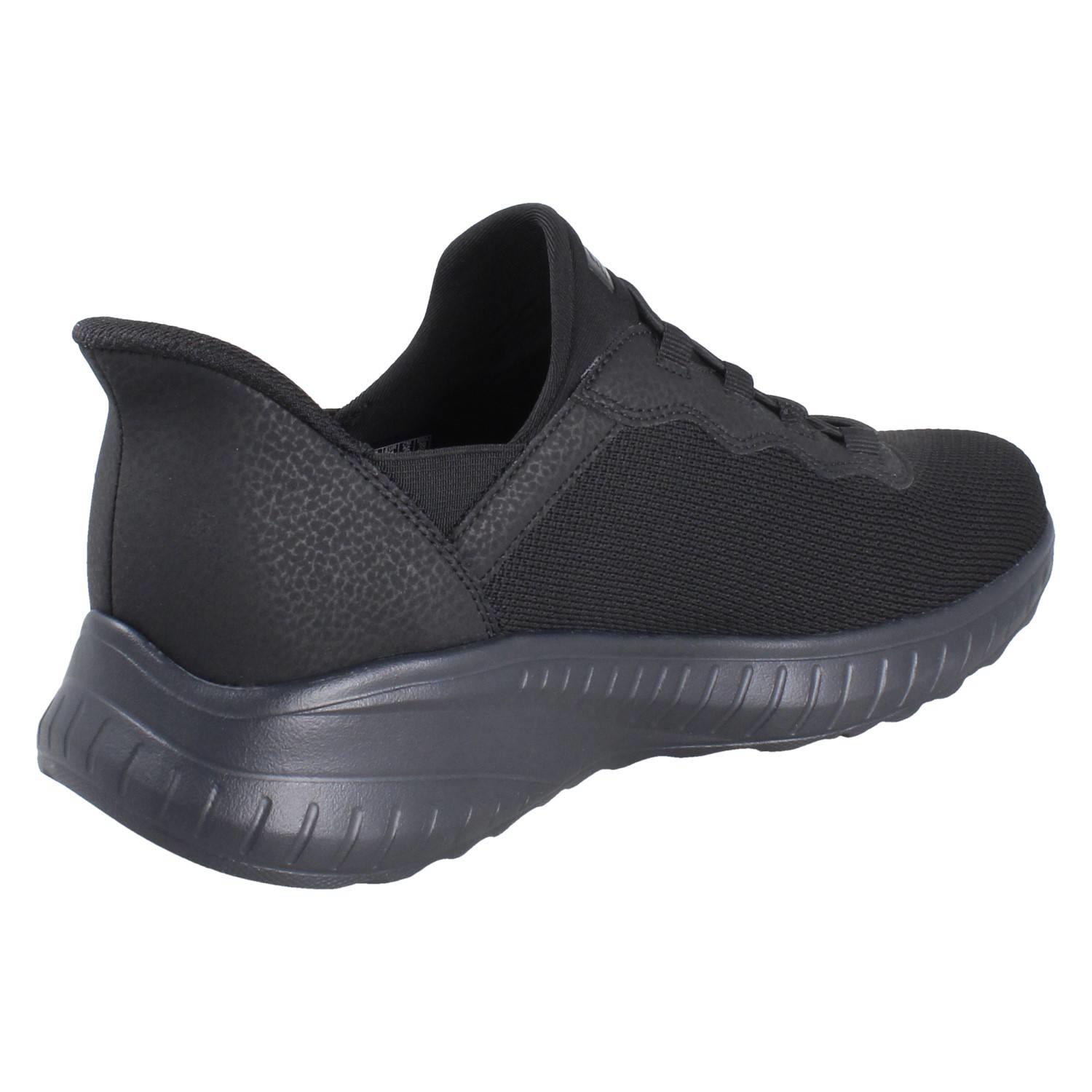 Hommes Skechers Vegan Slip-Ins Mains Gratuit Baskets à Enfiler Daily Hype 118300 - Picture 6 of 10
