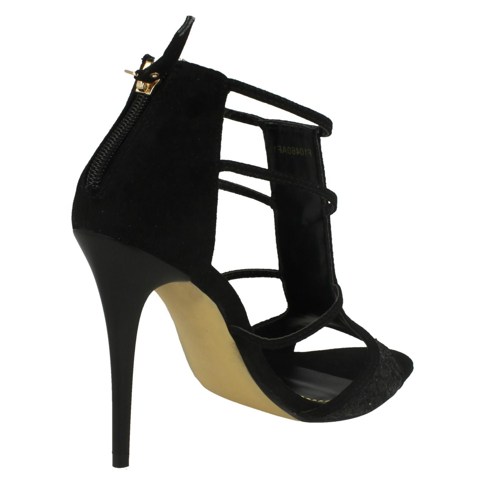 Ladies Anne Michelle Ankle Heel With Zip Fastening - Picture 5 of 19