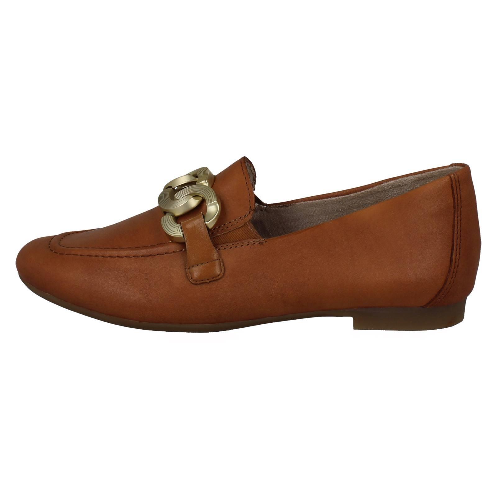 Ladies Remonte Soft Leather Loafers Removable Insoles Smart Office *D0K09* - Picture 12 of 19