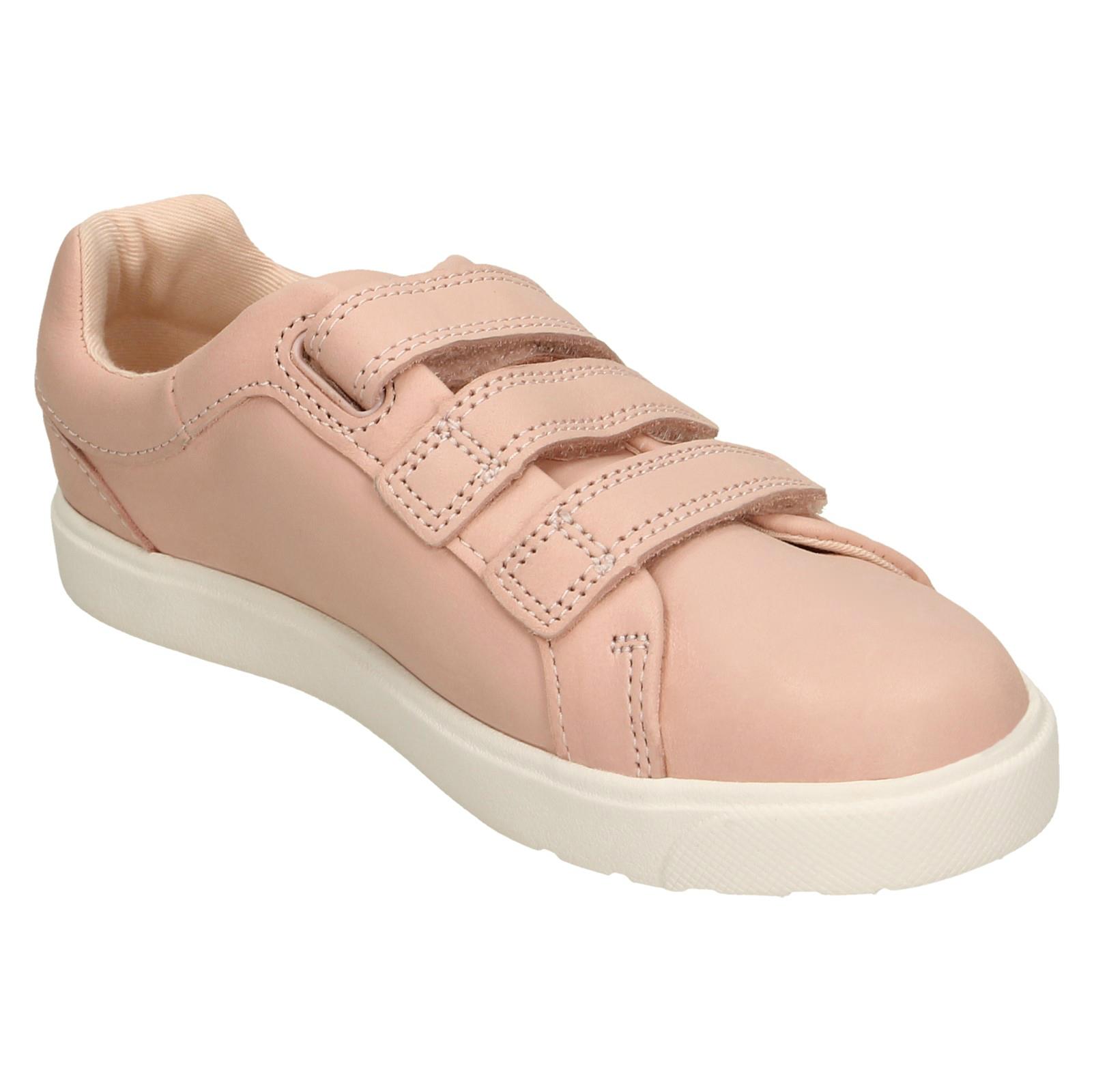 Childrens Unisex Clarks Hook & Loop Trainers City Oasis Lo K - Picture 17 of 19