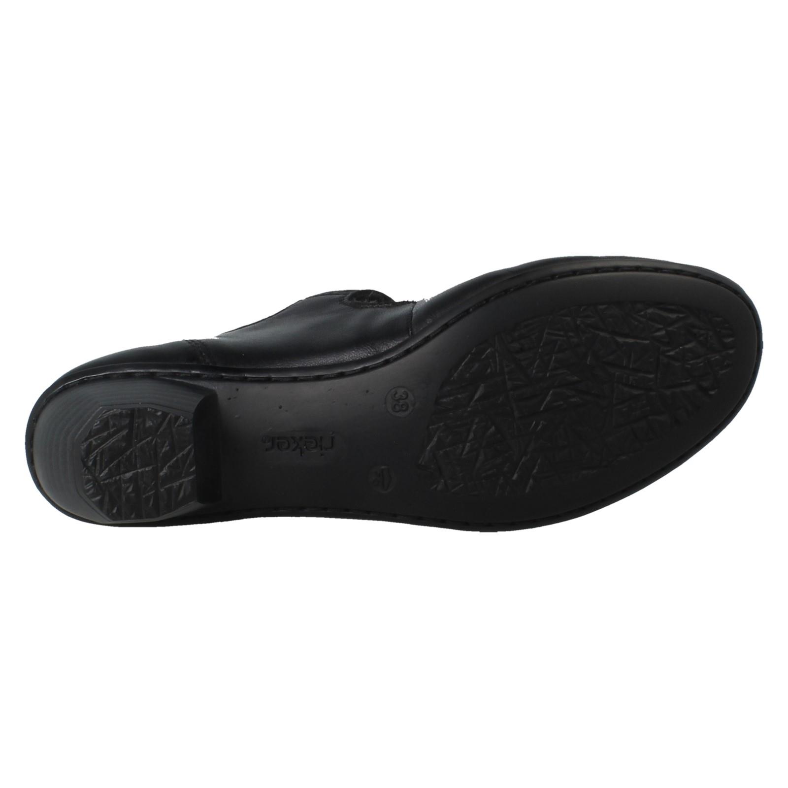Ladies Rieker Buckle Detailed Hook and Loop Smart Heels, 41756 - Picture 10 of 19