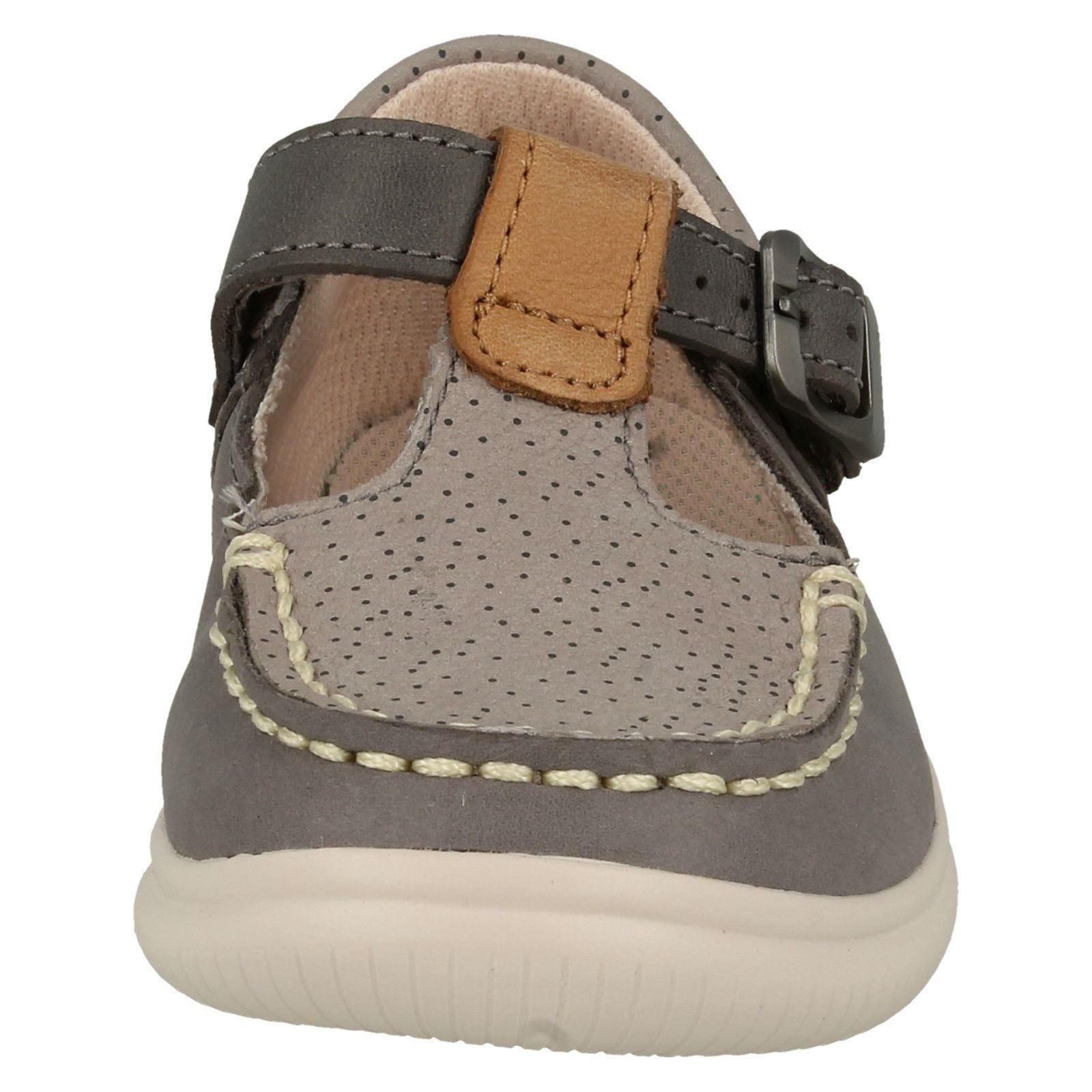 Girls Clarks Casual T-Bar Shoes 'Cloud Rosa' - Picture 7 of 27
