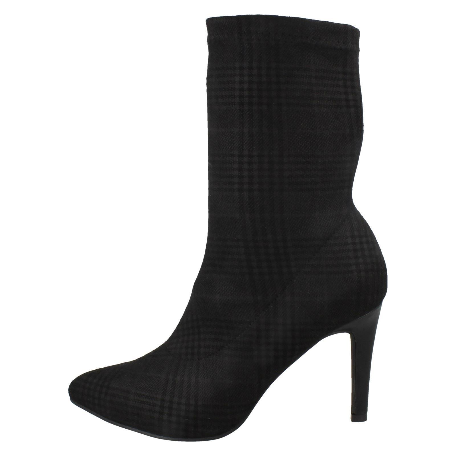Damen Spot On Stiefeletten mit hohem Stilettoabsatz - Bild 3 von 10