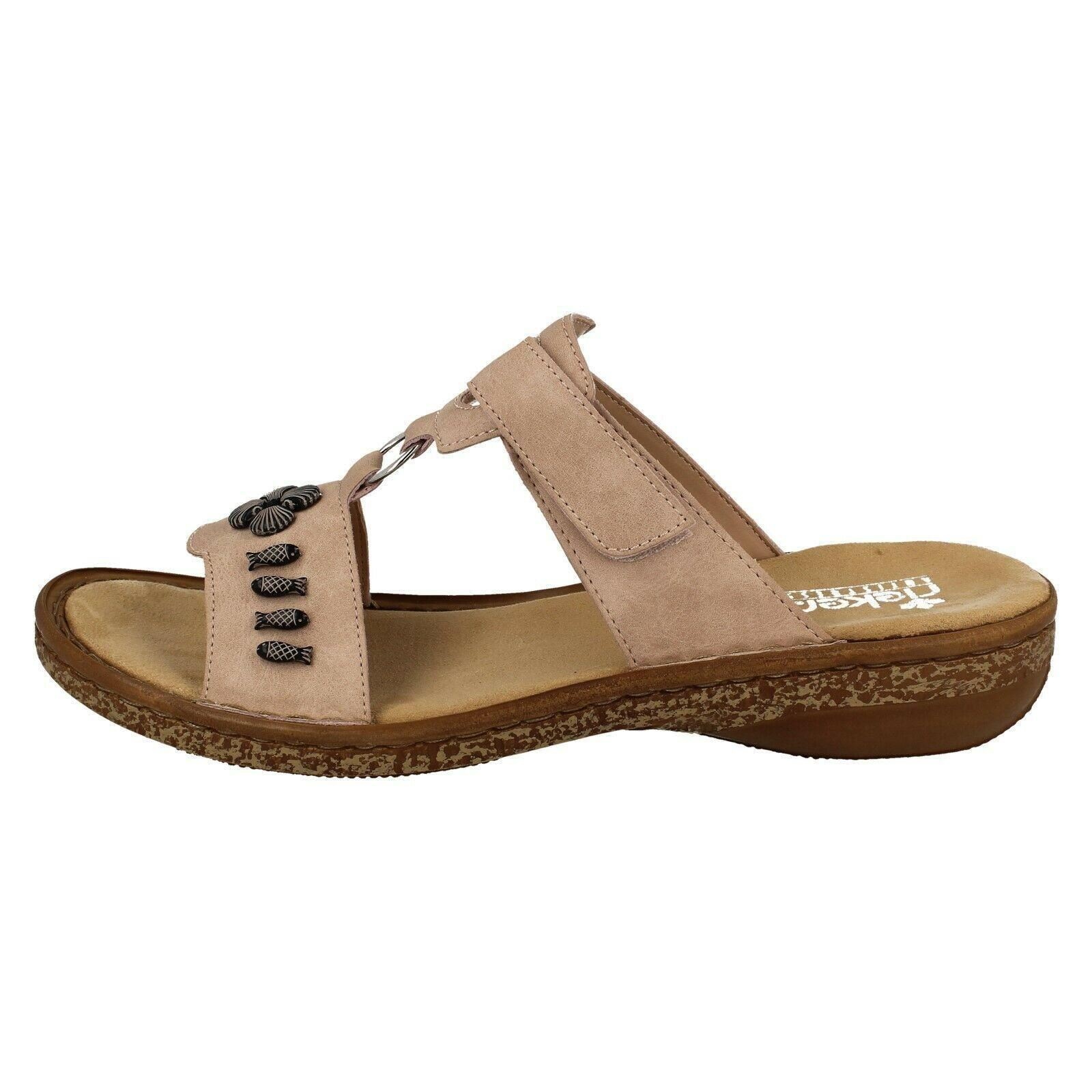 Womens Rieker Open Toe Sandals 62891 | eBay