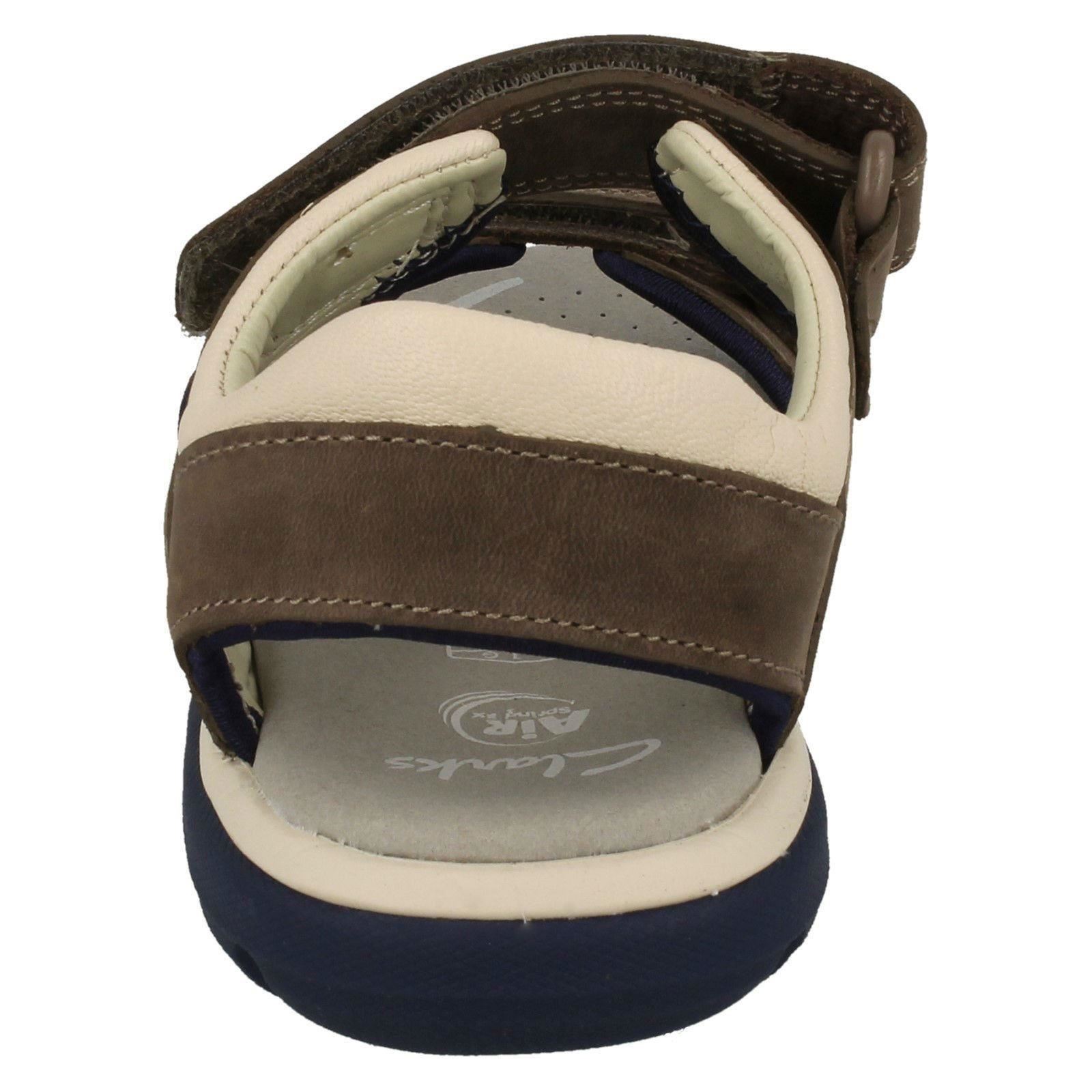 casual de Wave para Brown Rocco Clarks niños Sandalias con cordones TqPFwnqRd