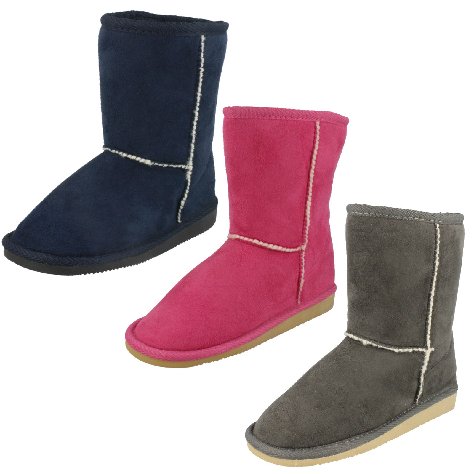 faux fur lined winter boots