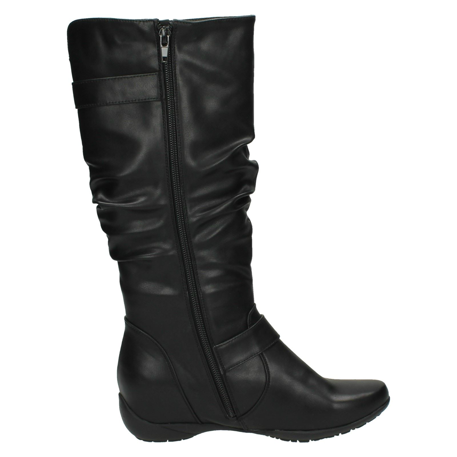 "Botas planas de pierna alta para damas ""F4R386"" - Imagen 7 de 19