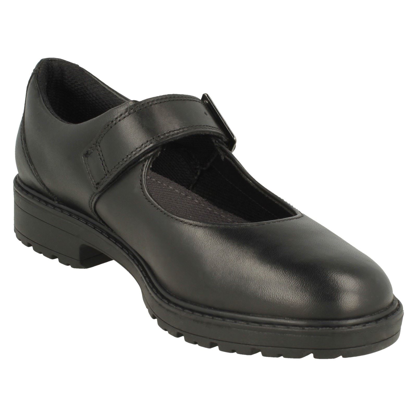 Girls Clarks Smart Mary Jane Style Shoes Loxham Walk Y - Picture 8 of 19