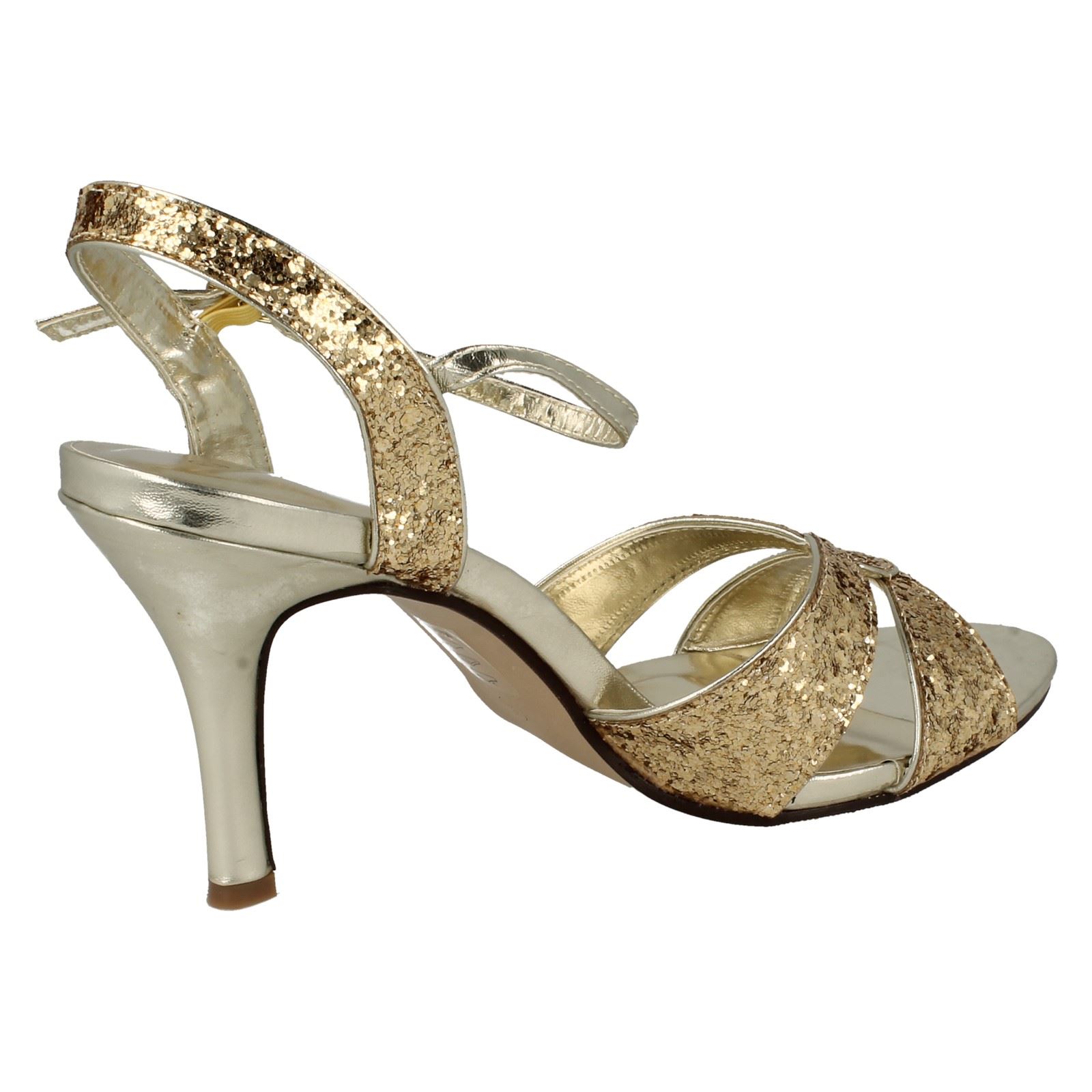 Sandalias de tacón cruzado Anne Michelle para dama - Imagen 10 de 37