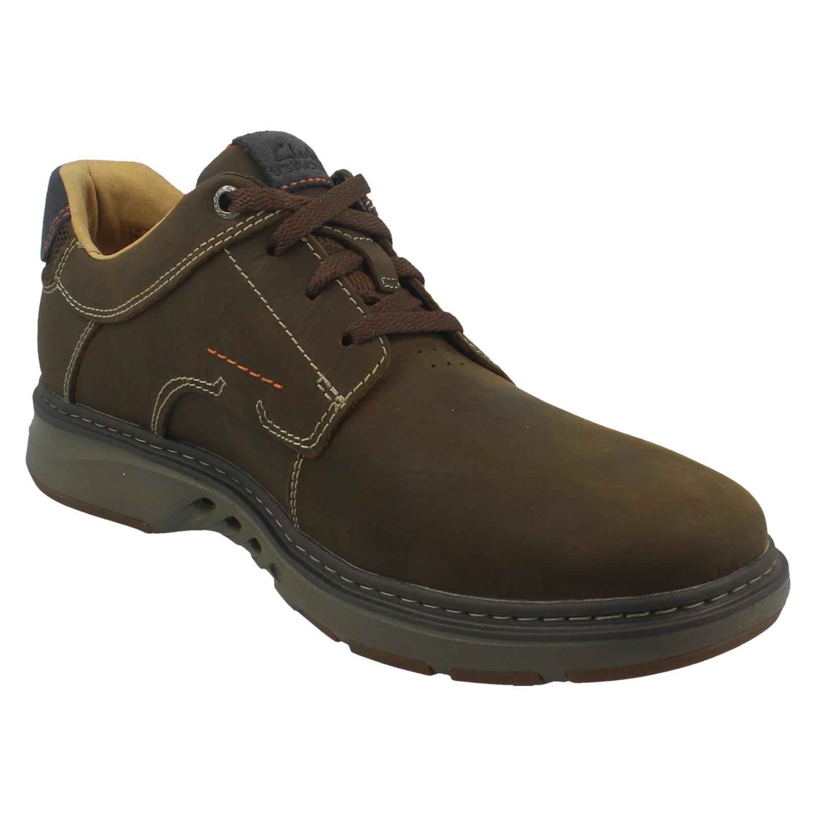 Zapatos para hombre Clarks formales con cordones plantilla extraíble calce ancho: Un Briley Pace - Imagen 23 de 28