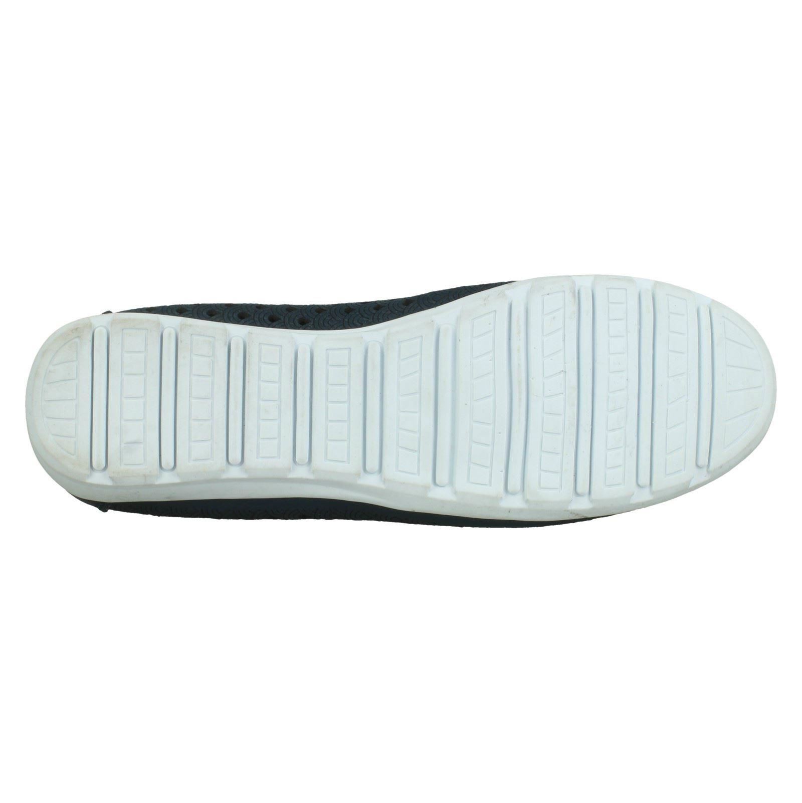 Ladies Eaze Synthetic Slip On Casual Ballerina Shoes - Picture 20 of 47