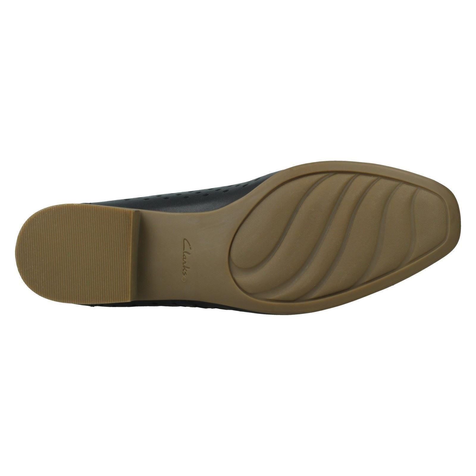 Damas Clarks Tacón Diario Mocasín de Cuero Mocasín Cedro Julieta - Imagen 10 de 10