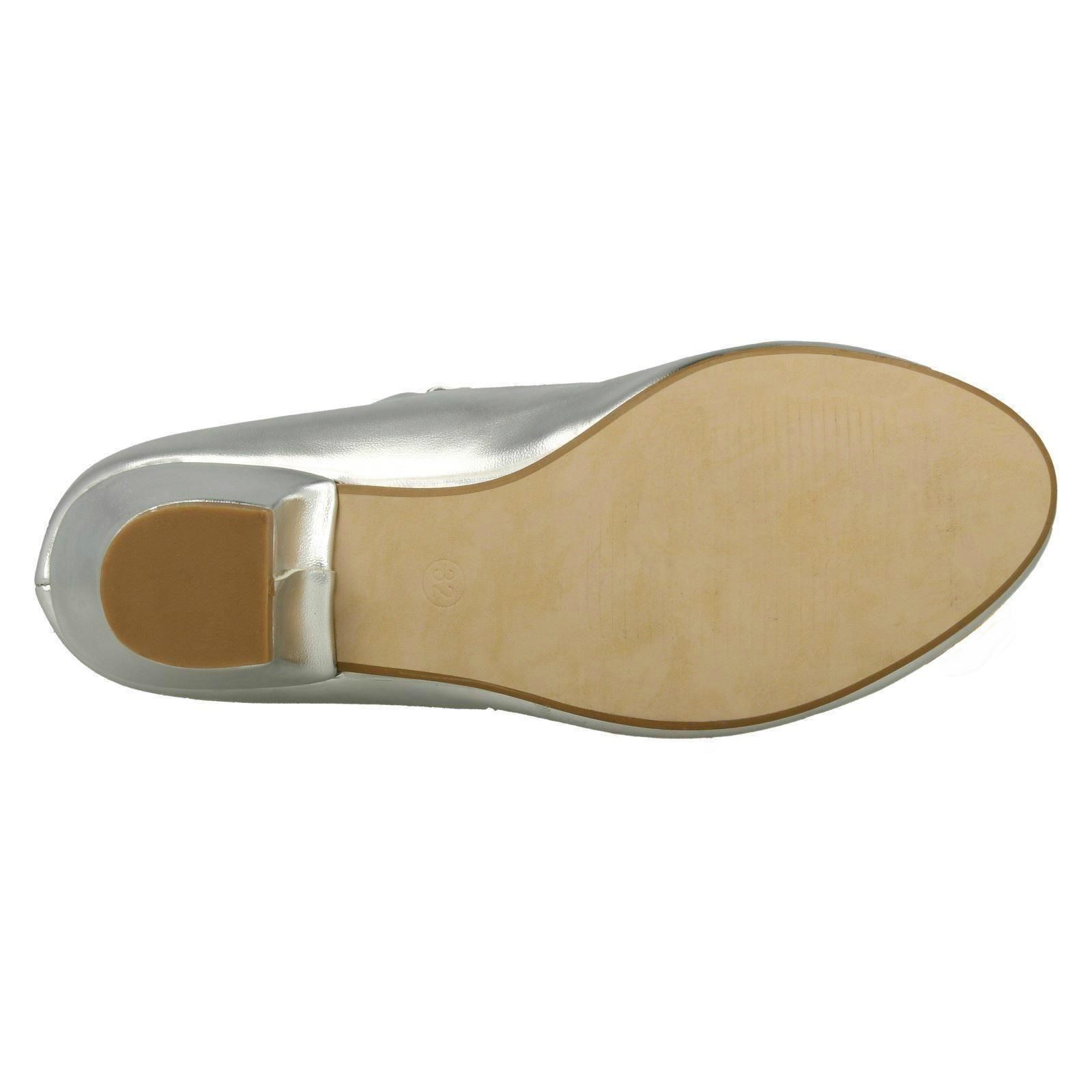 Girls Spot On Formal Mary Jane Style Party Shoes - Picture 19 of 28