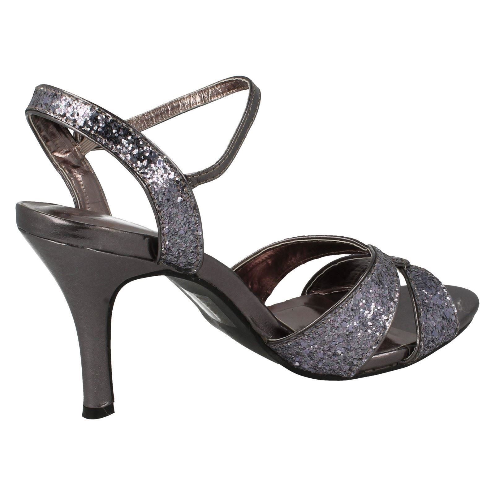 Sandalias de tacón cruzado Anne Michelle para dama - Imagen 26 de 37
