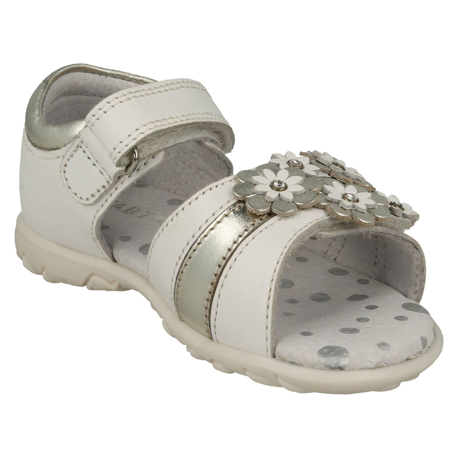 Girls Startrite Stylish Flower Detailed Sandals Bloom - Picture 17 of 19