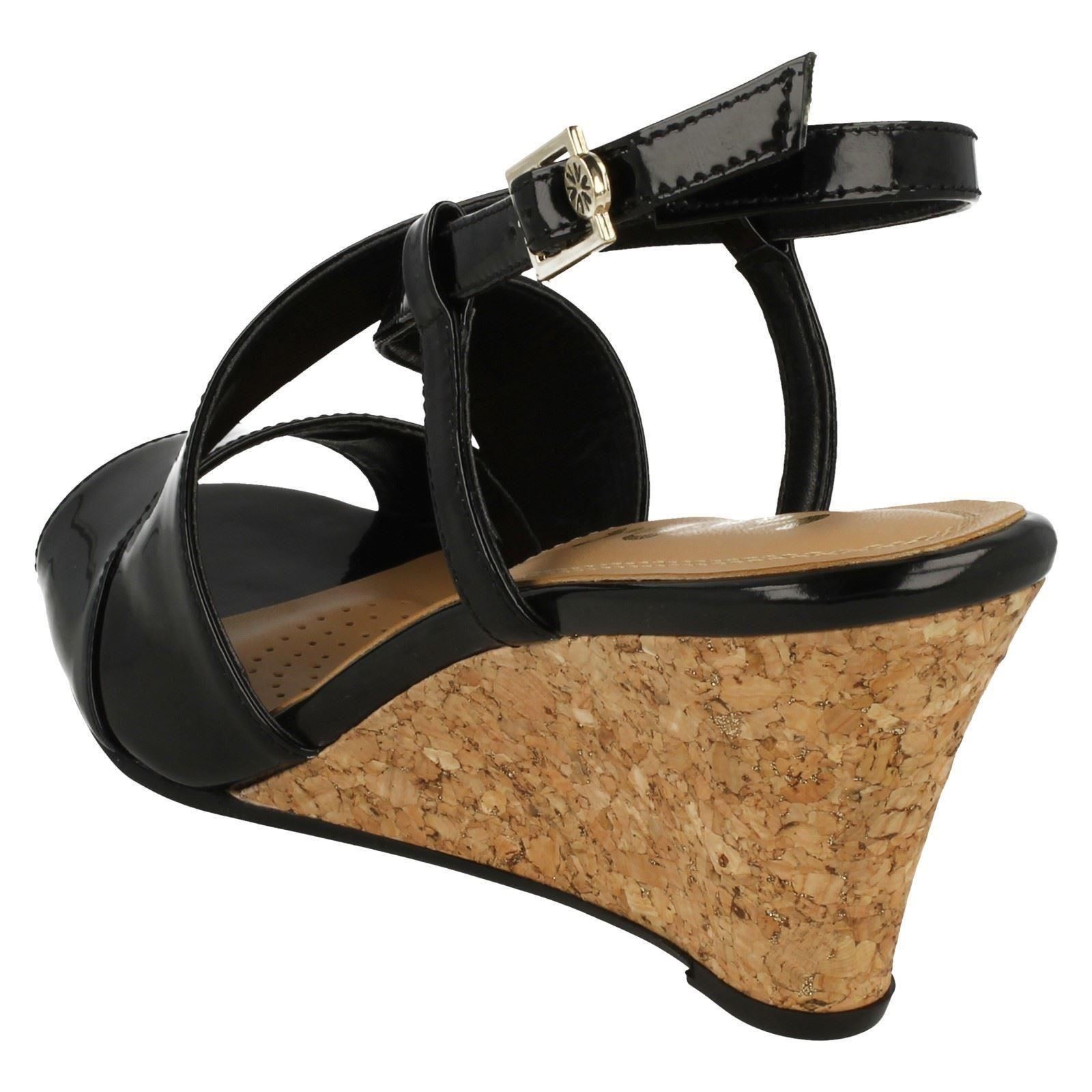 Ladies Van Dal Cross Strap Wedged Wedged Wedged Sandal Allora 59d014 Ladies Van Dal Cross Strap Wedged Wedged Wedged Sandal Allora 59d014