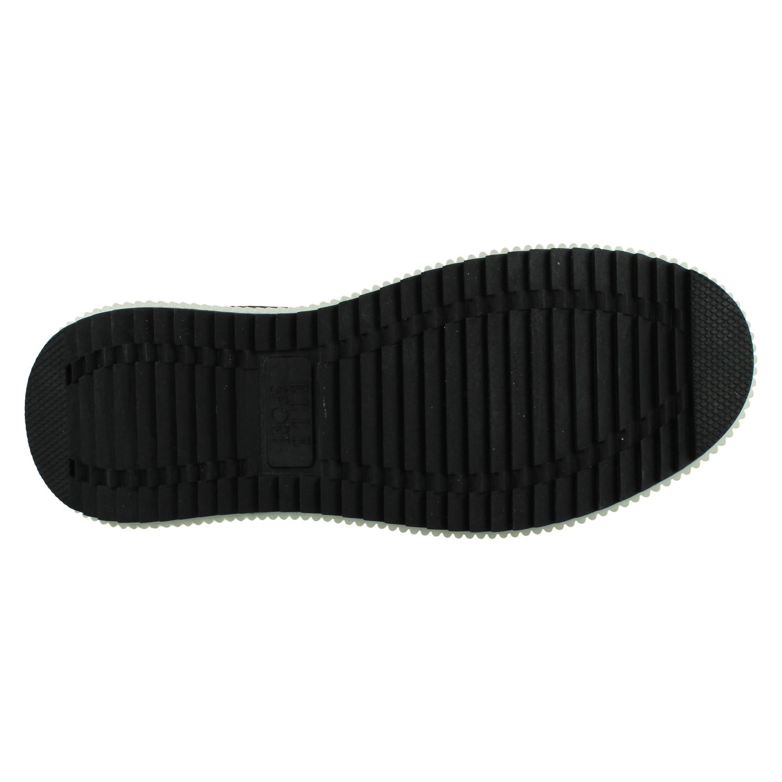 Mujer Elle Sport Cordones Blanco y Negro Informal Zapatos Zapatillas Cuña - Imagen 10 de 10