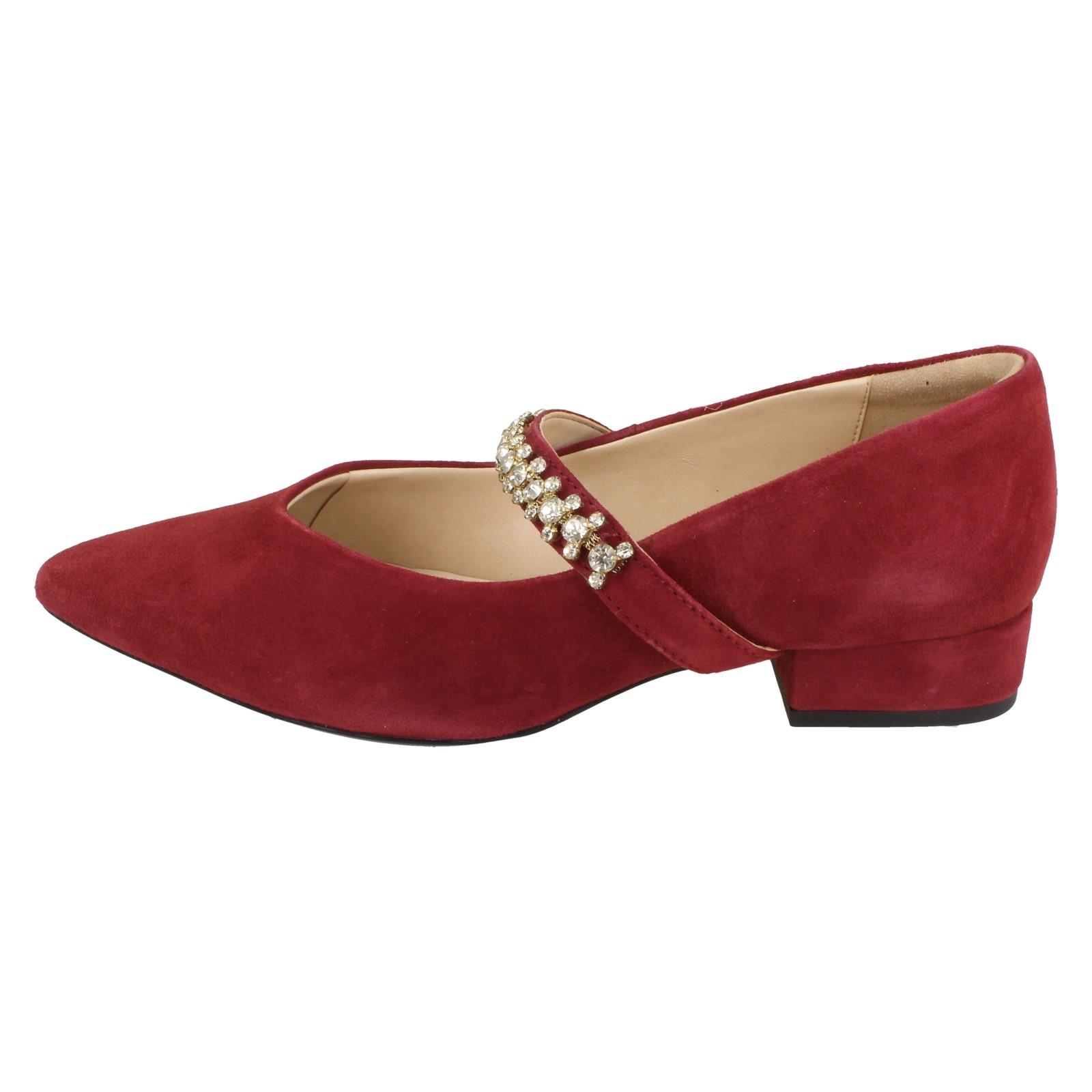 Scarpe Da Donna Van Dal Con Tacco A Blocco Di 2.5 CM Con Dettaglio Con Cinturino - Picture 12 of 19