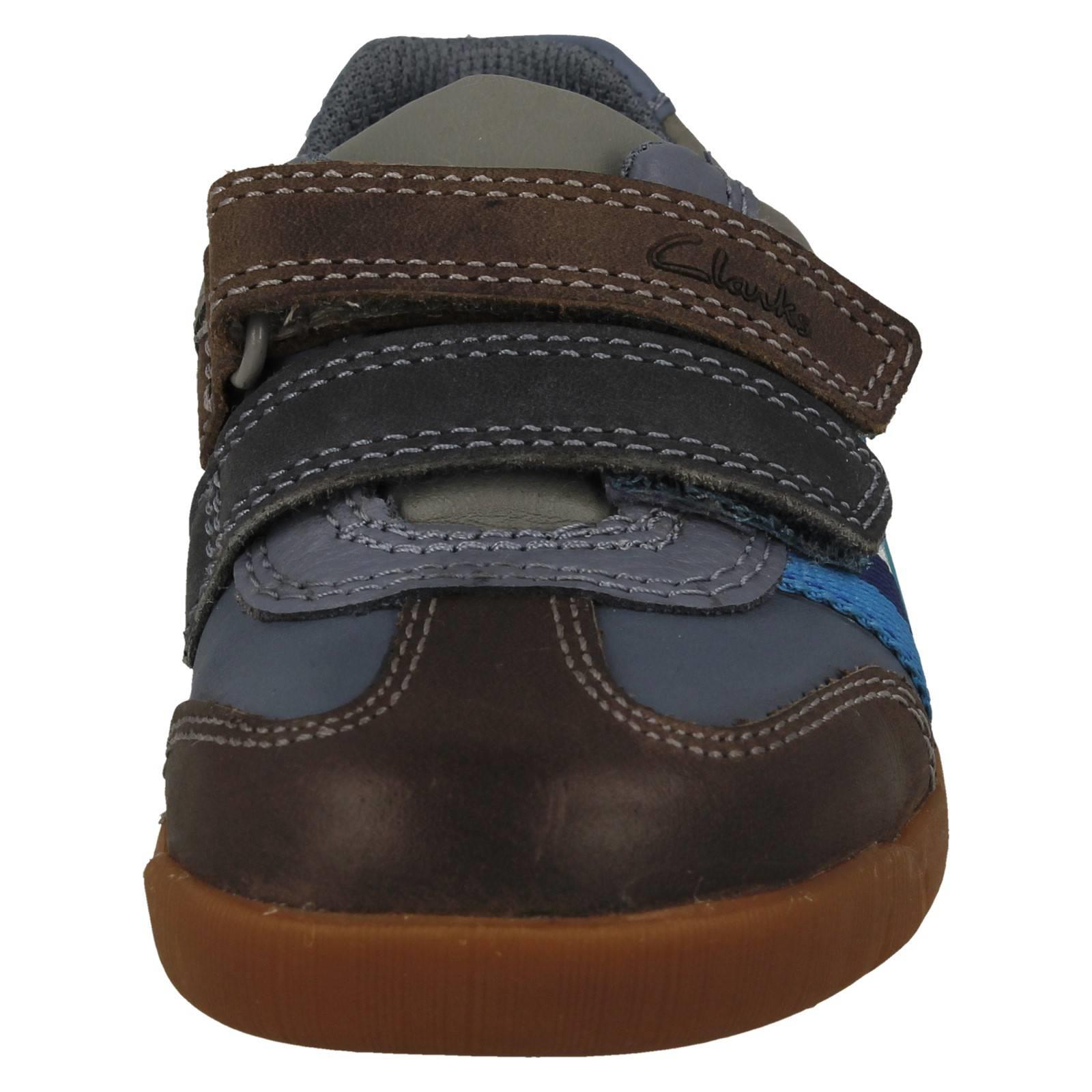 Jungen Clarks Streifendetail Klettverschluss Schuhe "Den Stripe" - Bild 27 von 28