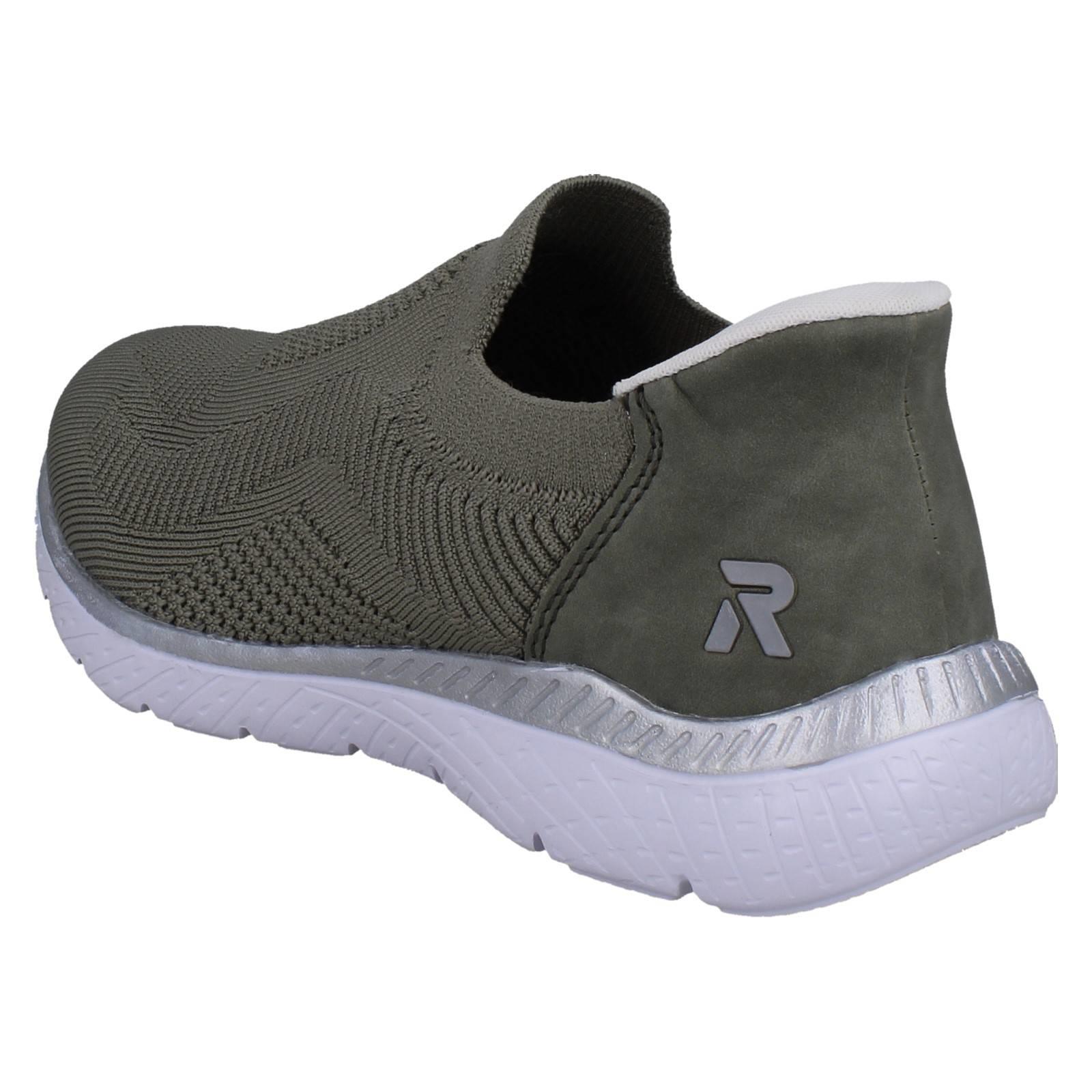 Ladies Rieker Sport Ready2Go Slip On Trainers: M5072 - Picture 17 of 19