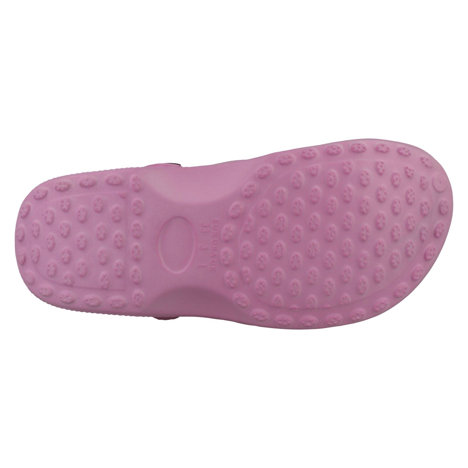 Childrens Unisex Spot On Clogs With Ankle Strap - Picture 27 of 28