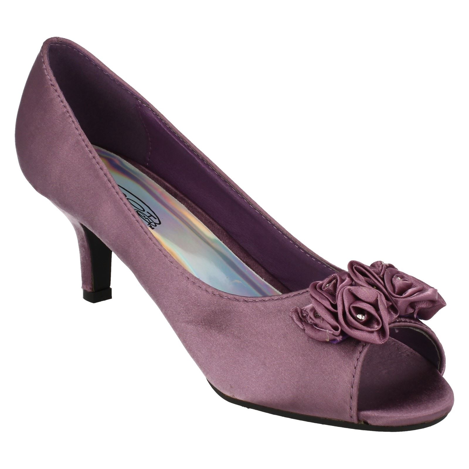 "Zapatos para dama Spot On Peep Toe con ""detalle floral"" - Imagen 44 de 55