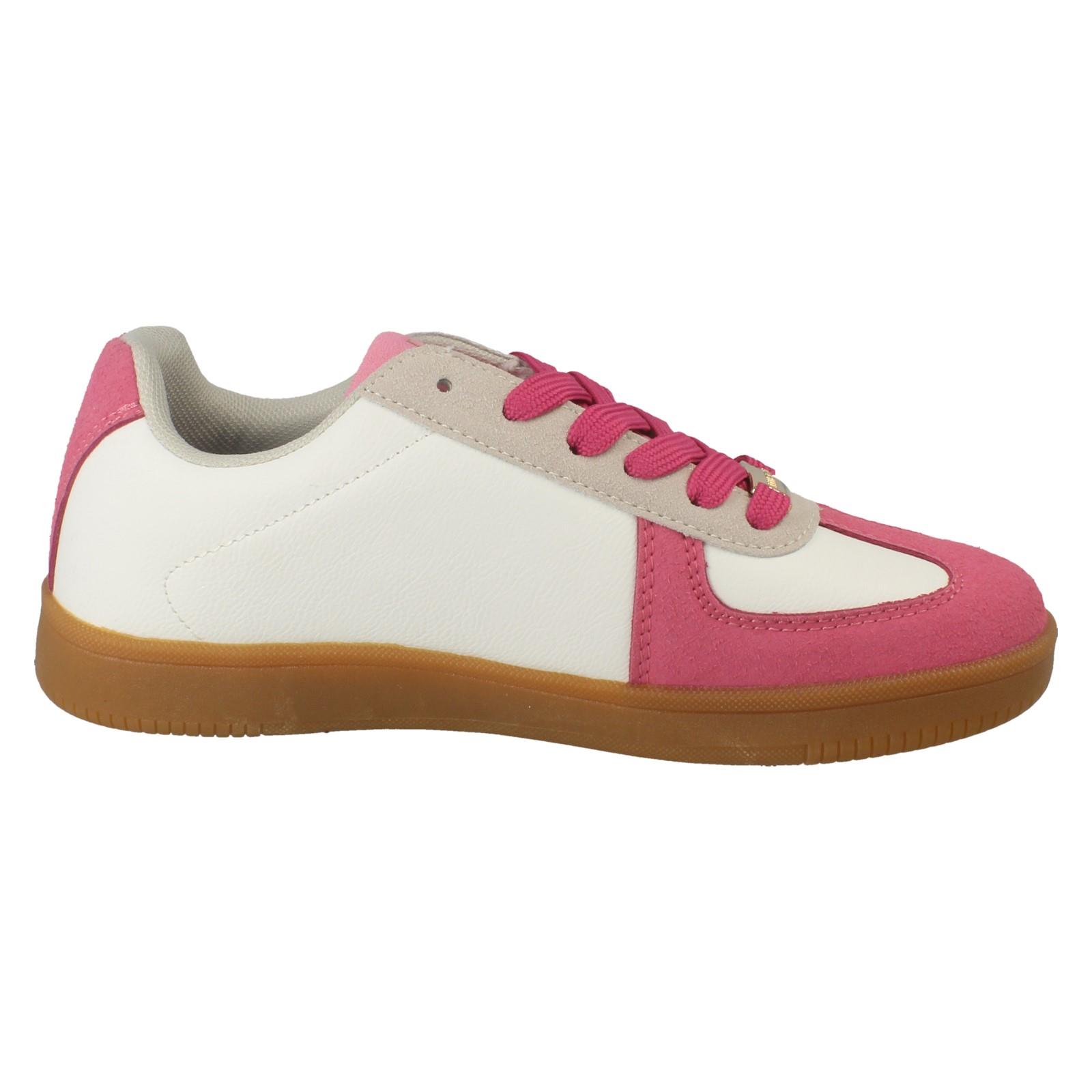 Damen Elle Sport Freizeit Schnürschuhe Sportlich Fitnessstudio Turnschuhe Schuhe F7R339 - Bild 7 von 10