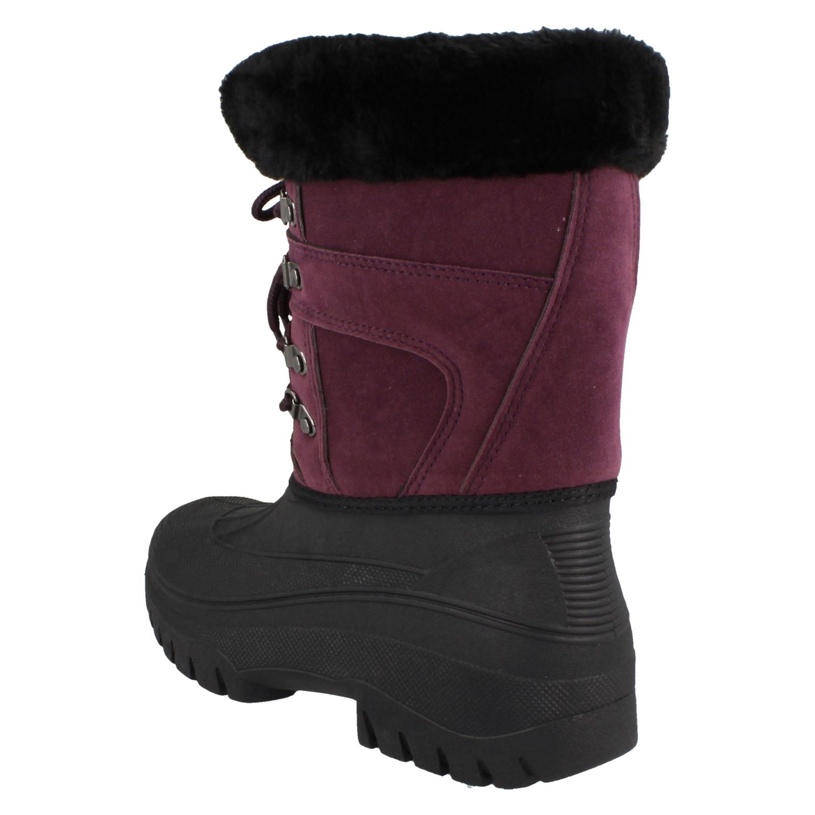 Damen Groundwork Active Winterstiefel wasserabweisend Thermo-Tex: LS005 - Bild 4 von 10
