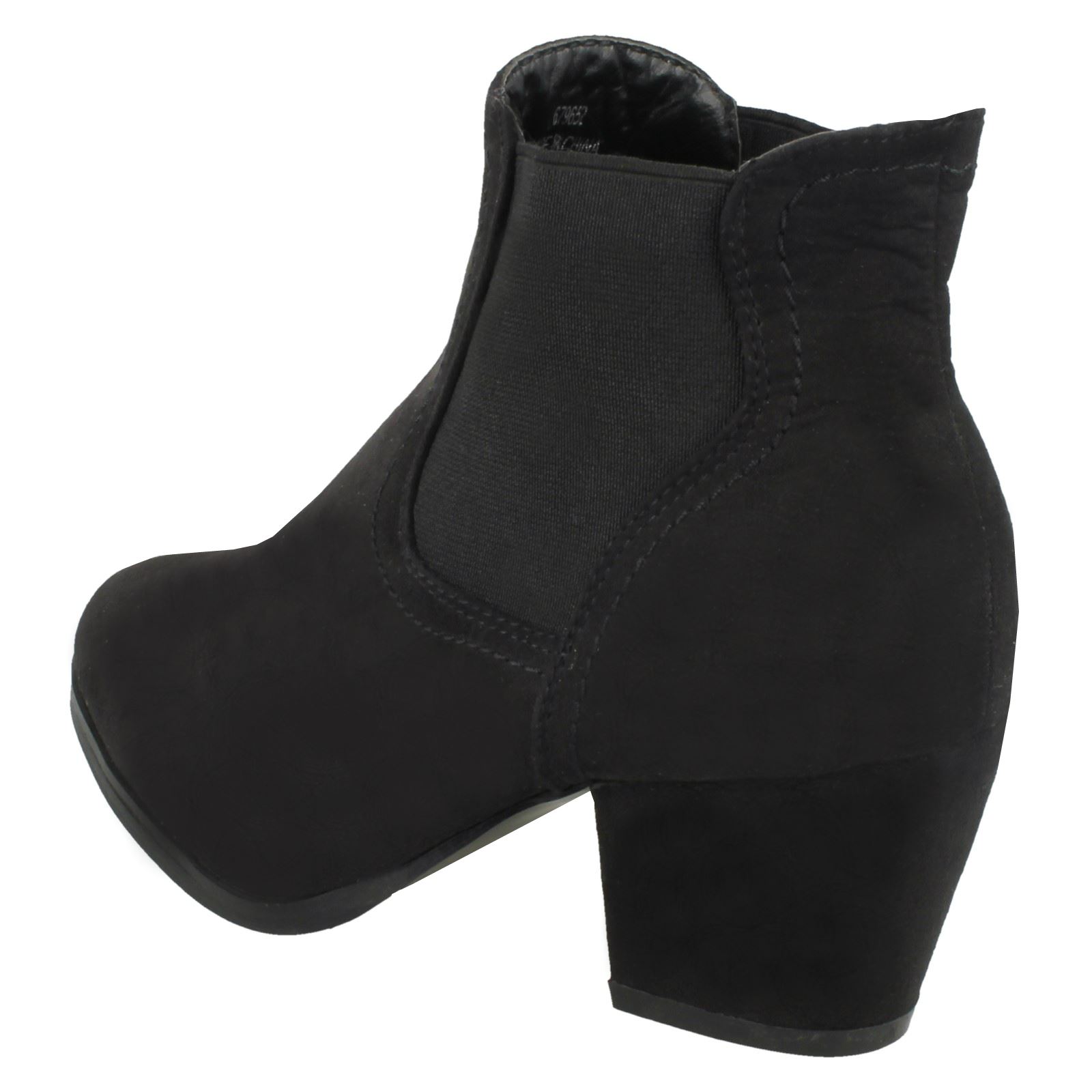 Botas al tobillo de tacón Anne Michelle para dama - Imagen 6 de 10