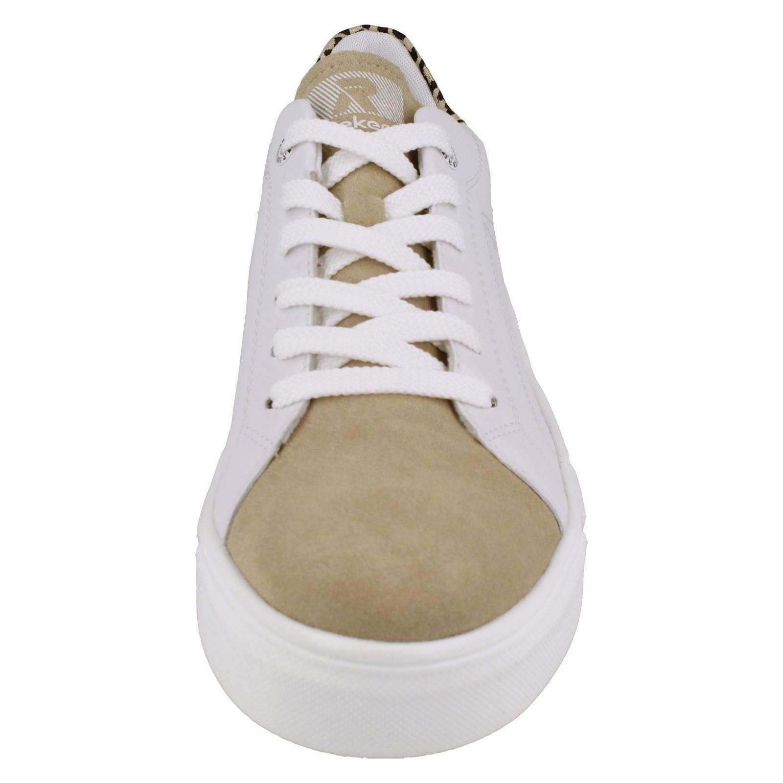 Damen Rieker Evolution weiche Freizeit Schnürschuhe W0501 - Bild 3 von 19