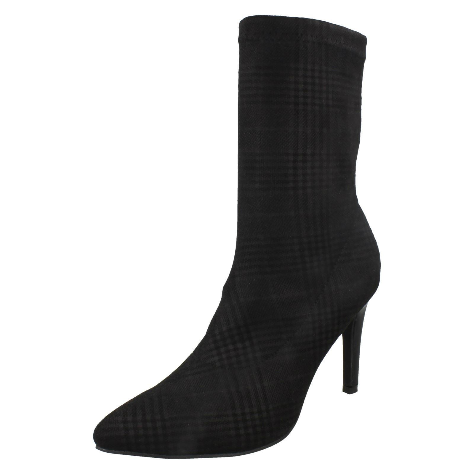 Damen Spot On Stiefeletten mit hohem Stilettoabsatz - Bild 2 von 10