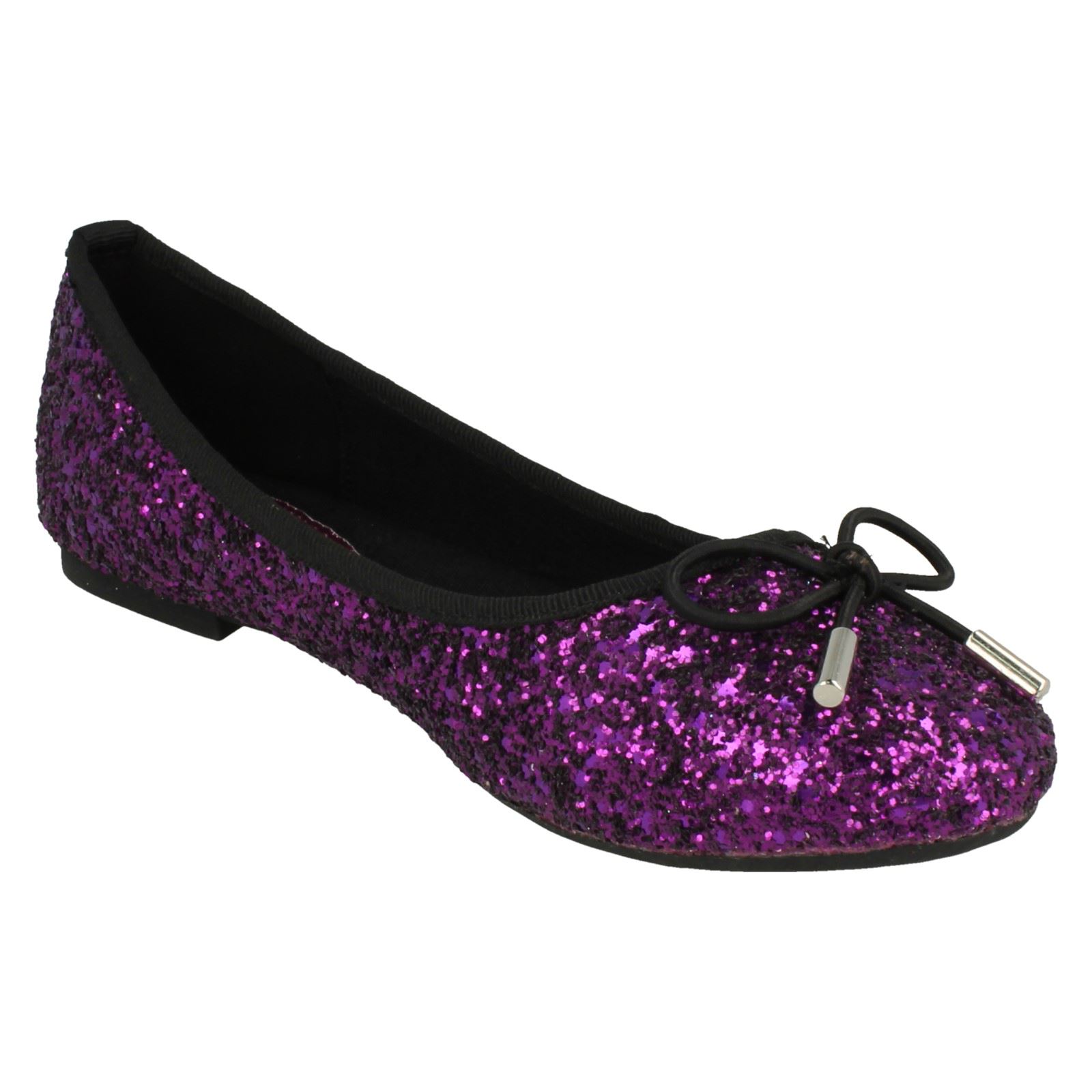 'Zapatos' de bailarina brillante para damas Anne Michelle - Imagen 35 de 64