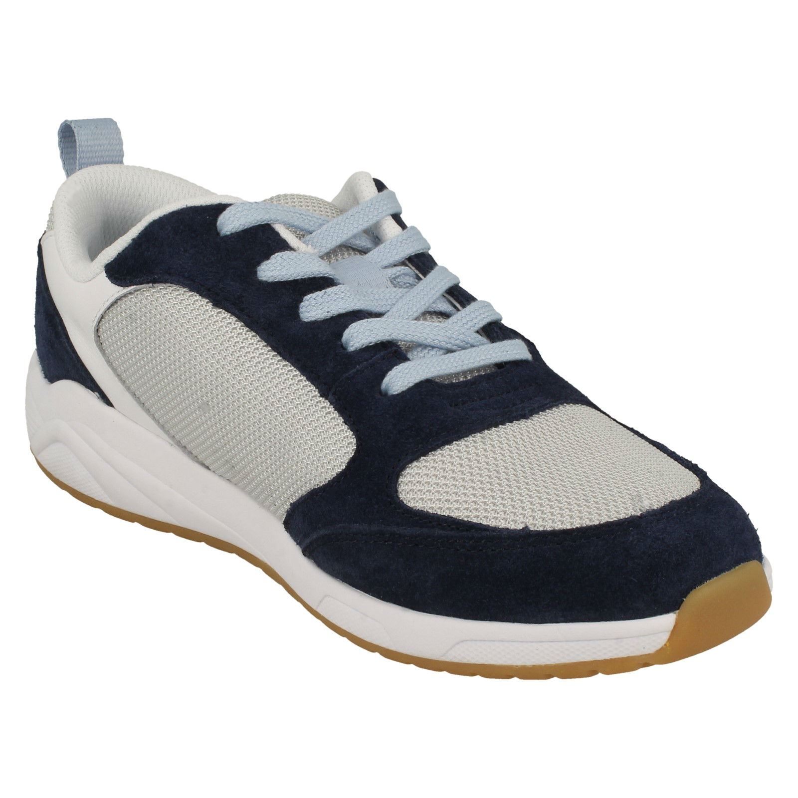 Childrens Clarks Unisex Casual Lace Up Trainers Aeon Flex Y - Picture 8 of 10