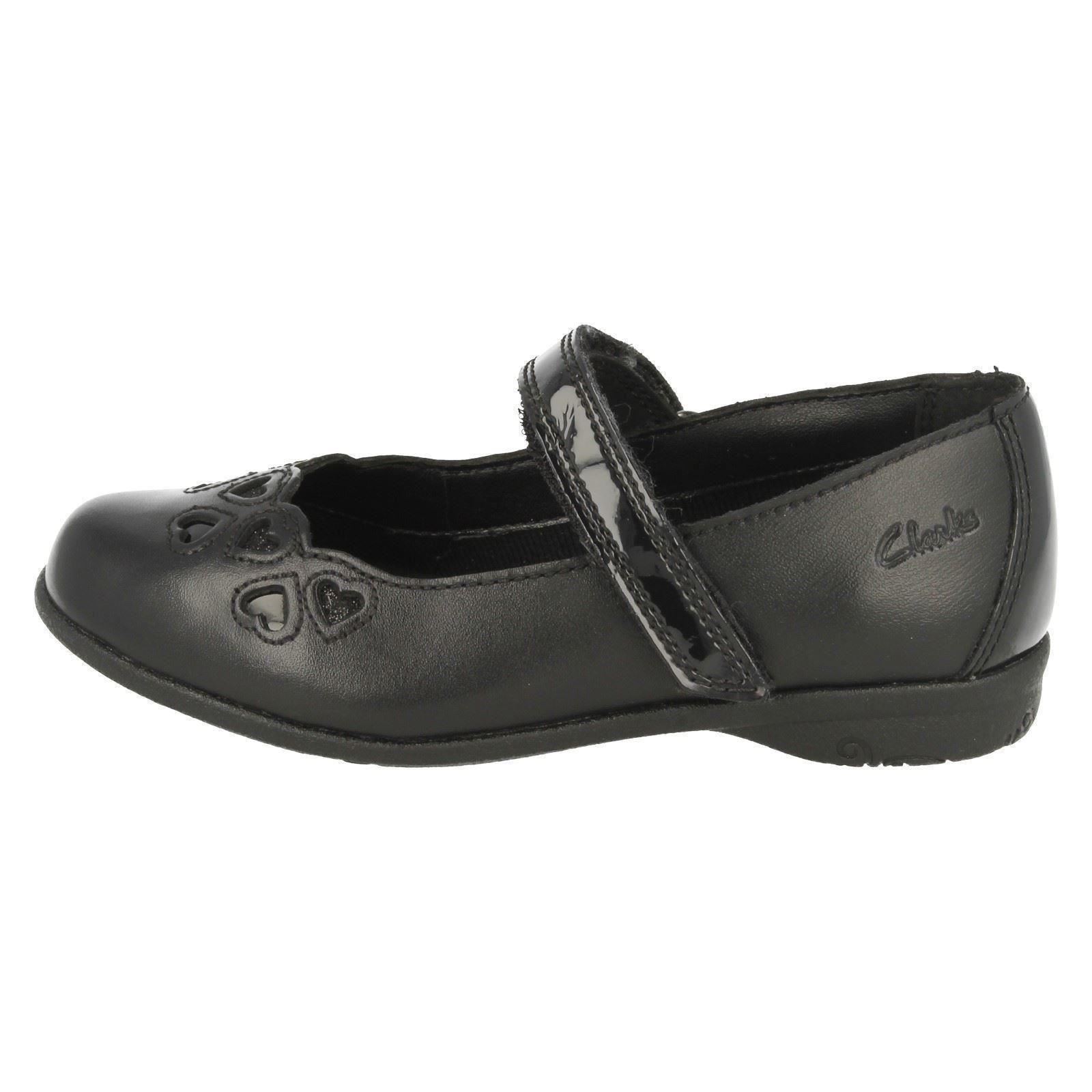 negro Zapatillas Clarks escolares de cuero Mimi de Orra 4zBwtzq