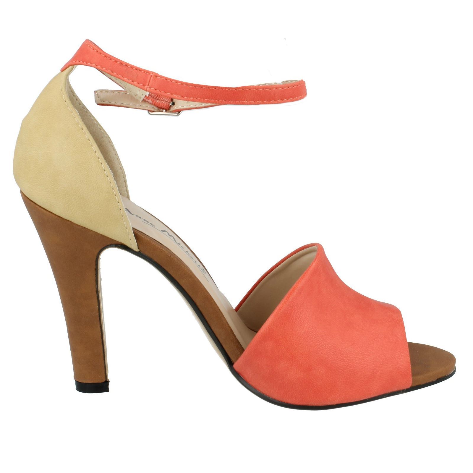 "Sandalias de tacón" con correa al tobillo para damas Anne Michelle - Imagen 18 de 28