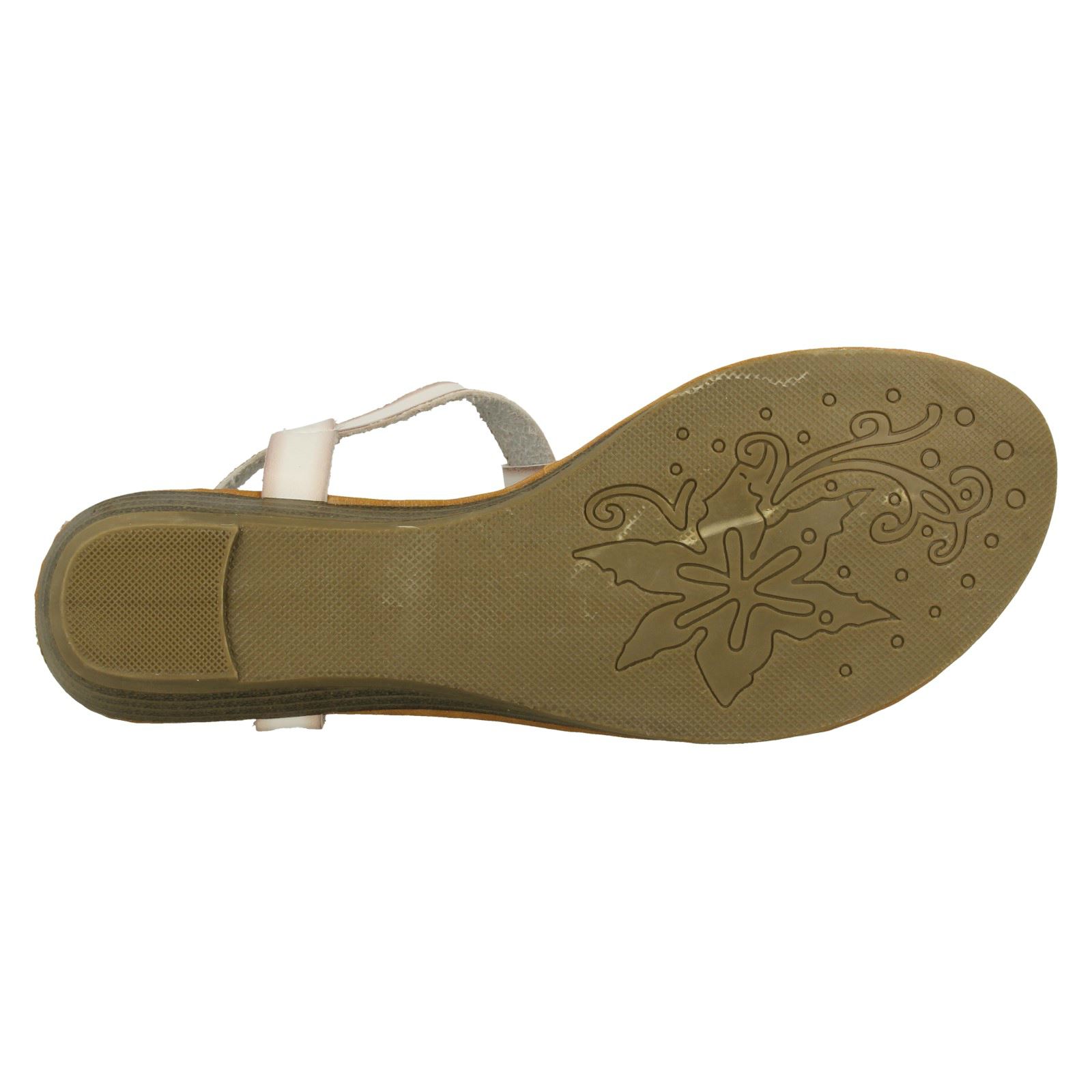 Ladies Savannah Wedge Toe Post 'Sandals' - Picture 28 of 28