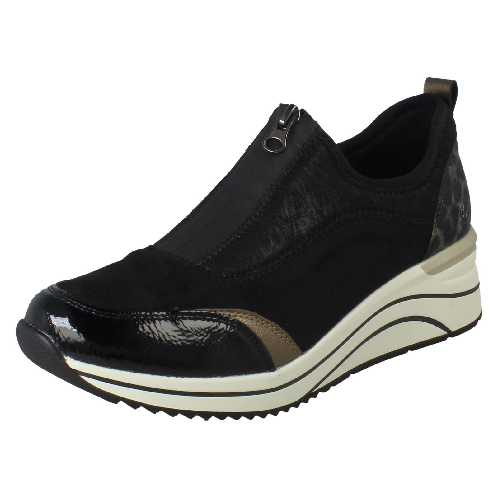 Ladies Remonte Casual Wedge Shoes 'D0T08' - Picture 20 of 28