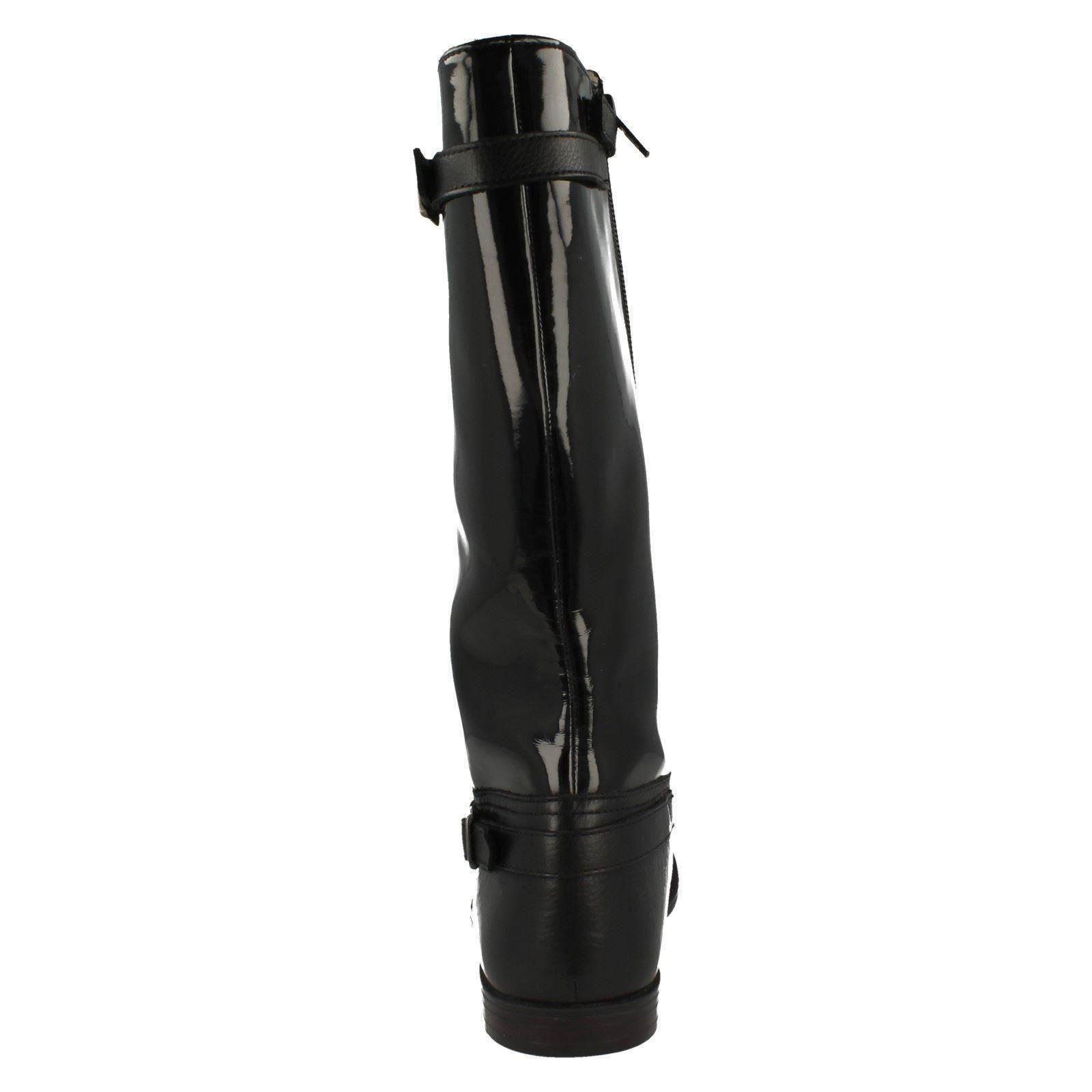 Girls Startrite Flat Knee High Boot with Buckle Details 'Cavaletti' - Picture 16 of 28