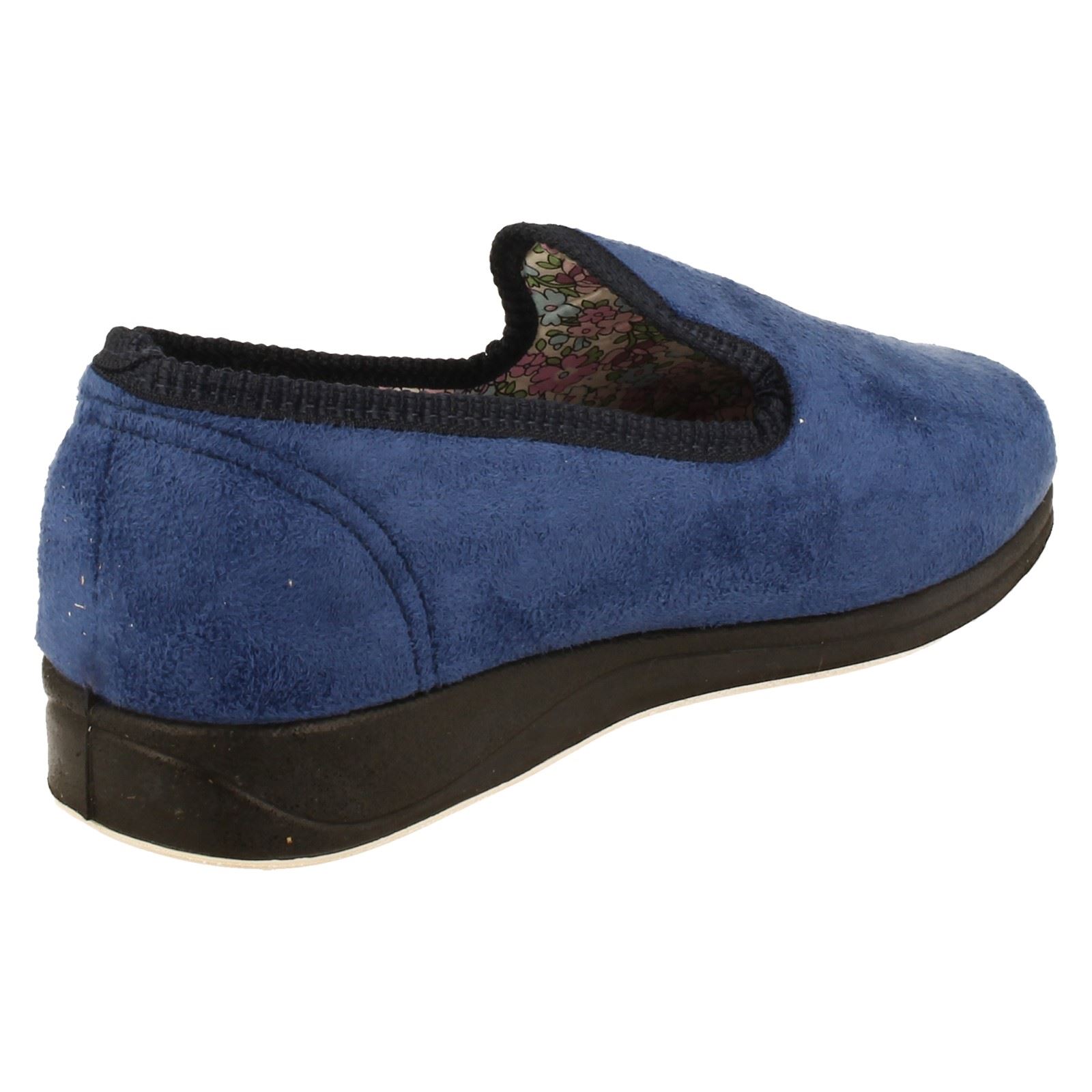 Ladies Padders Wide Fit Slippers 'Repose 18' - Picture 15 of 19