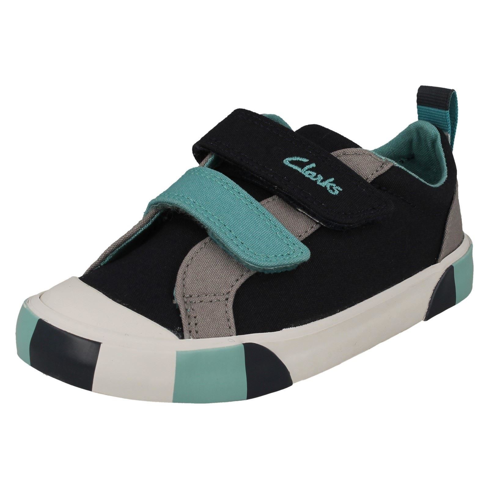Kinder Clarks Muster detaillierte Canvas Schuhe *Foxing Lo* - Bild 29 von 37
